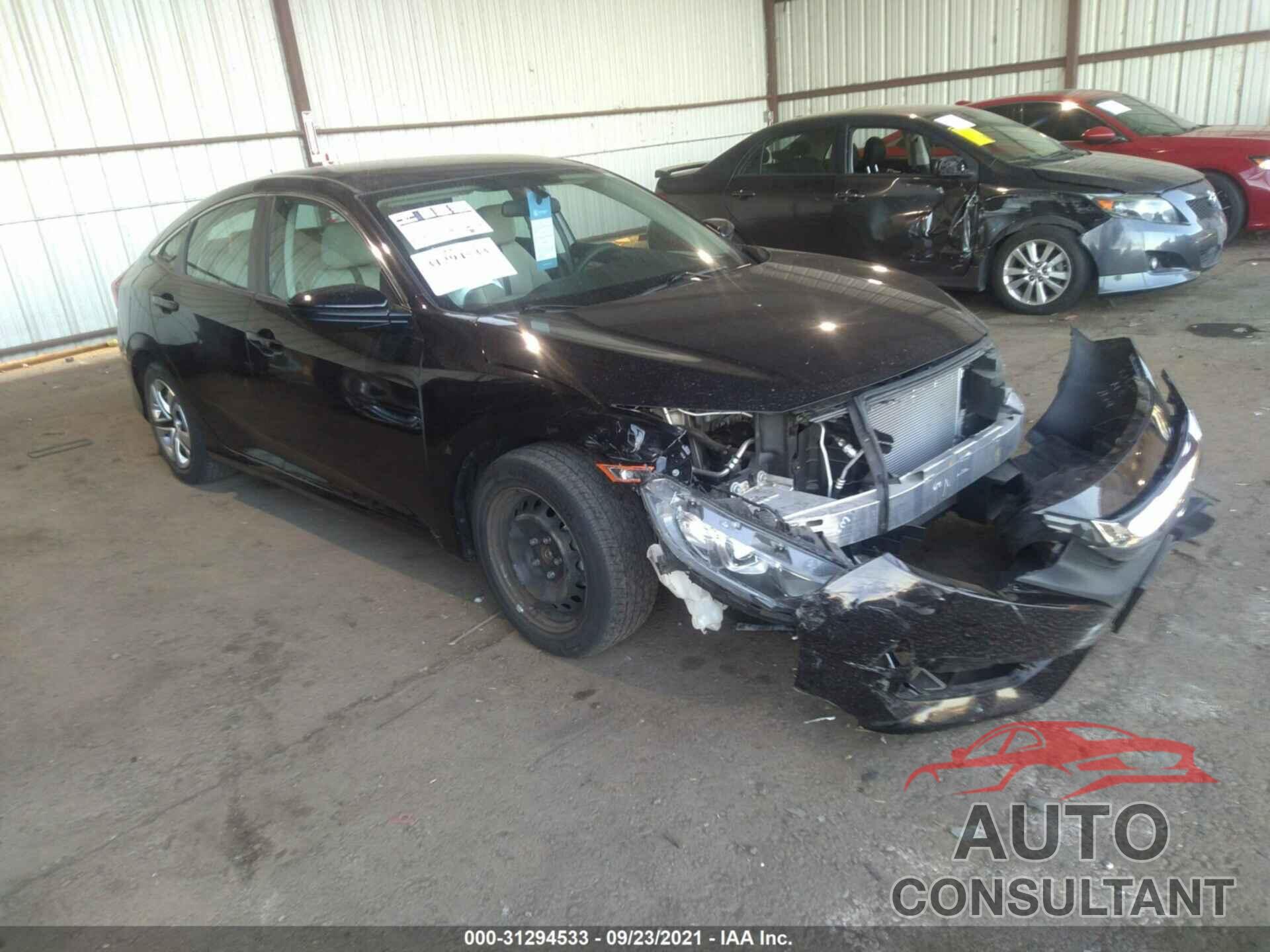 HONDA CIVIC SEDAN 2016 - 2HGFC2F52GH501611