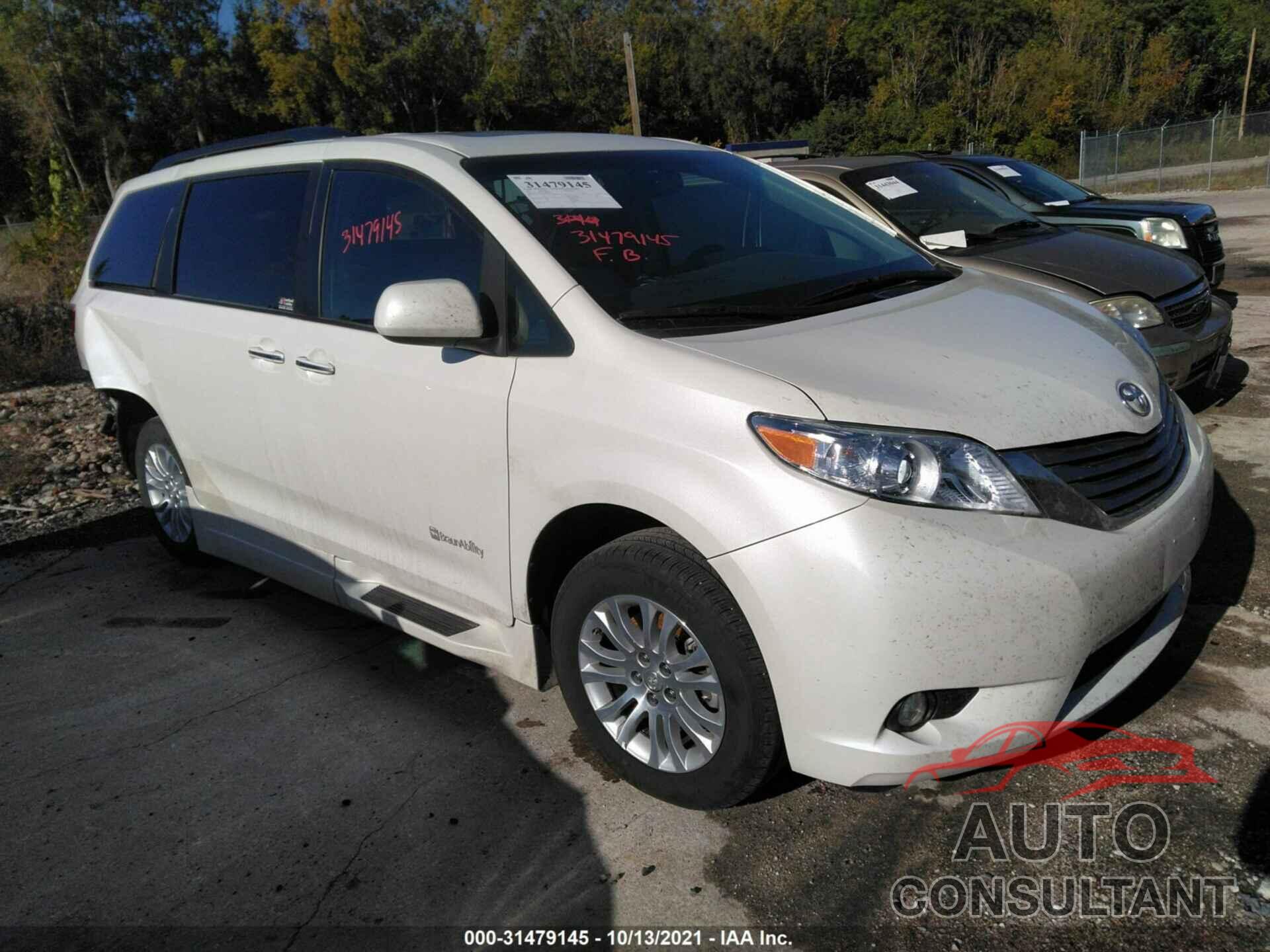 TOYOTA SIENNA 2017 - 5TDYZ3DC8HS886902