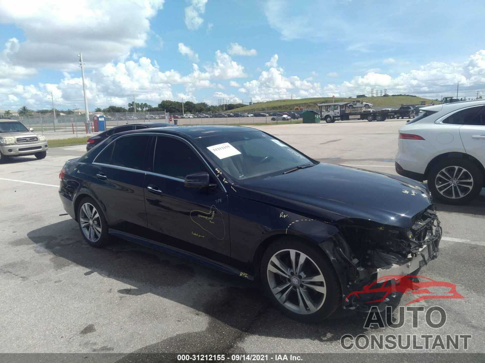 MERCEDES-BENZ E-CLASS 2016 - WDDHF5KB9GB260866