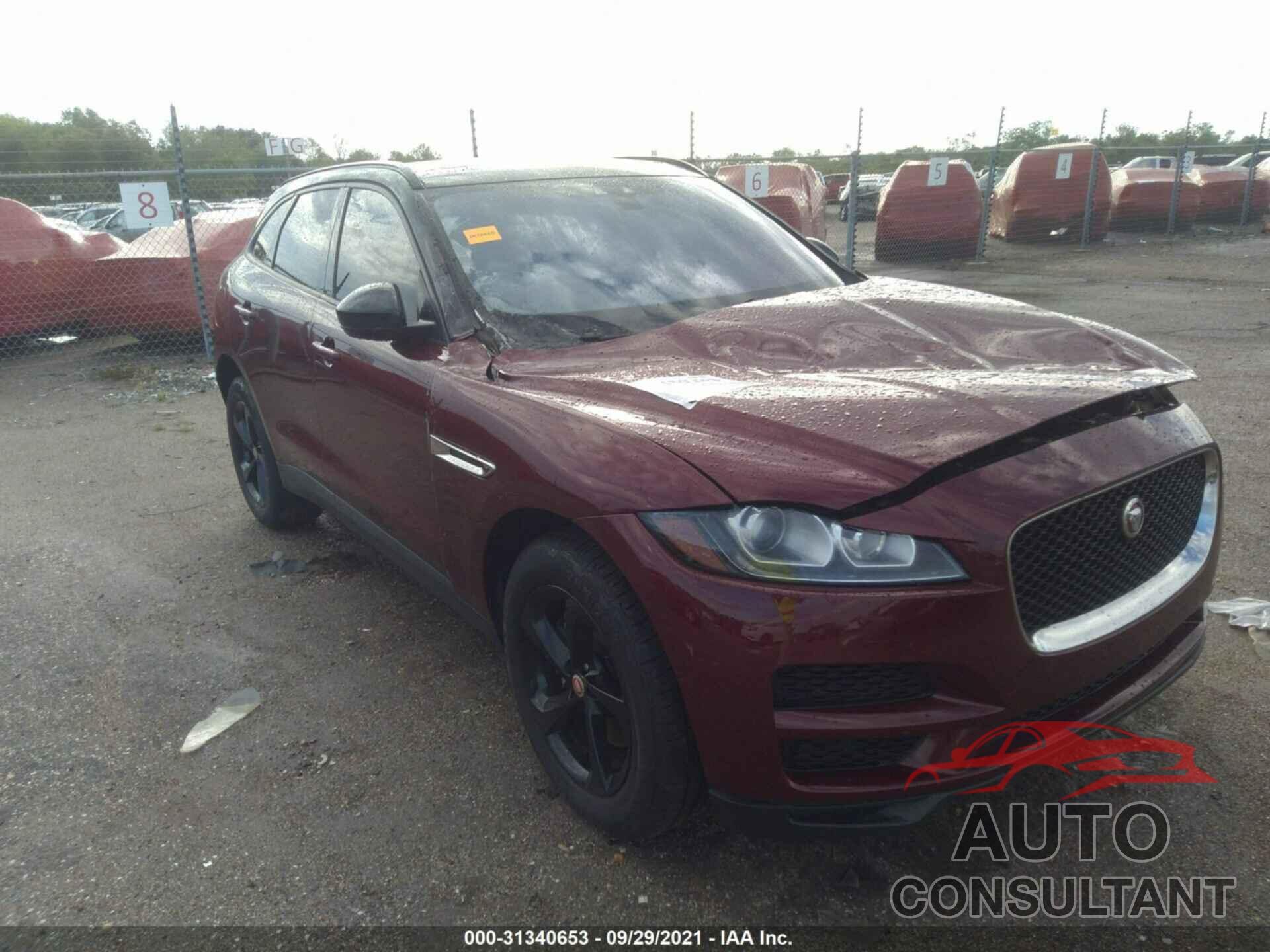 JAGUAR F-PACE 2017 - SADCJ2BV4HA495926