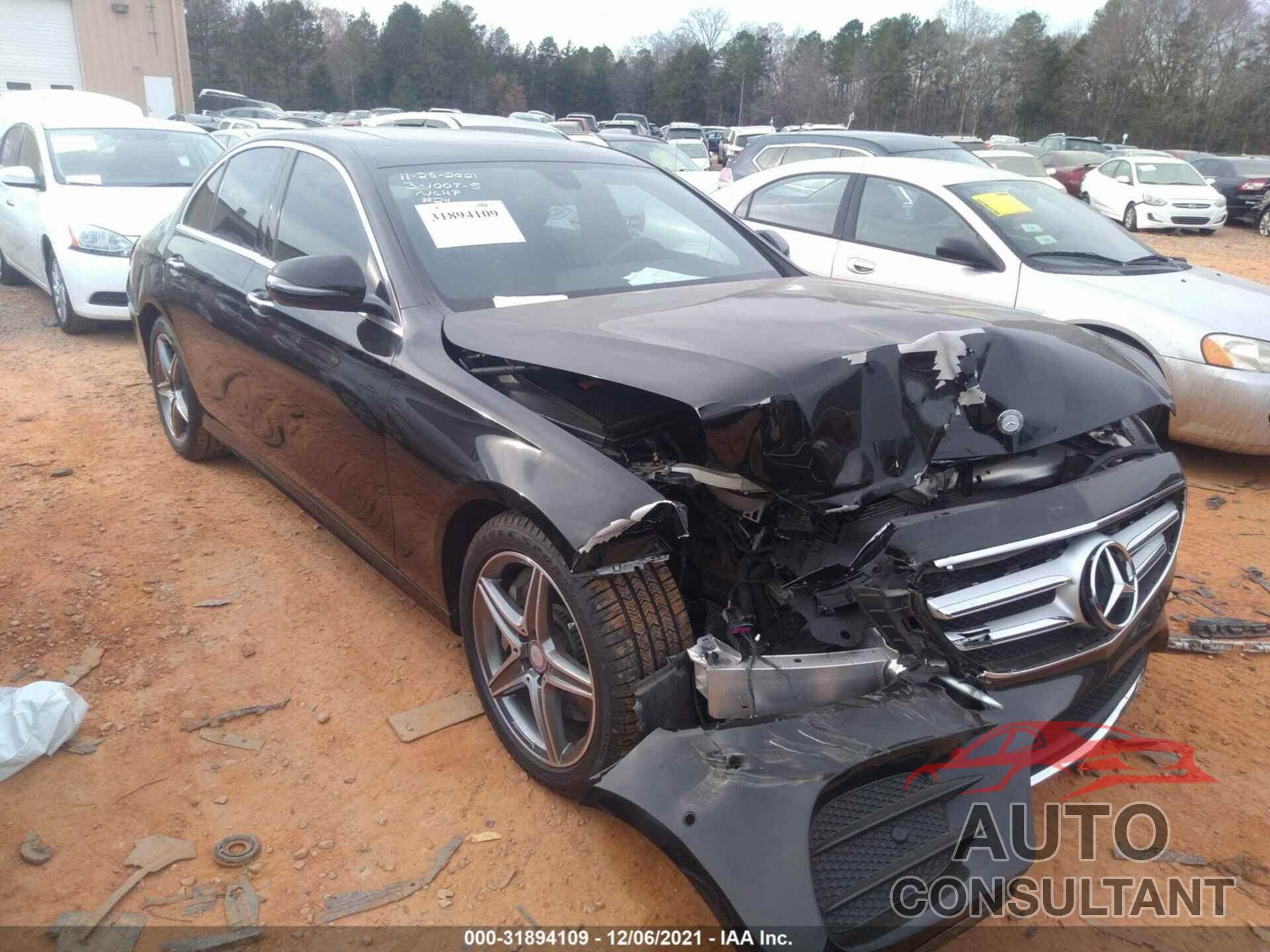 MERCEDES-BENZ E-CLASS 2017 - WDDZF4JB8HA012261