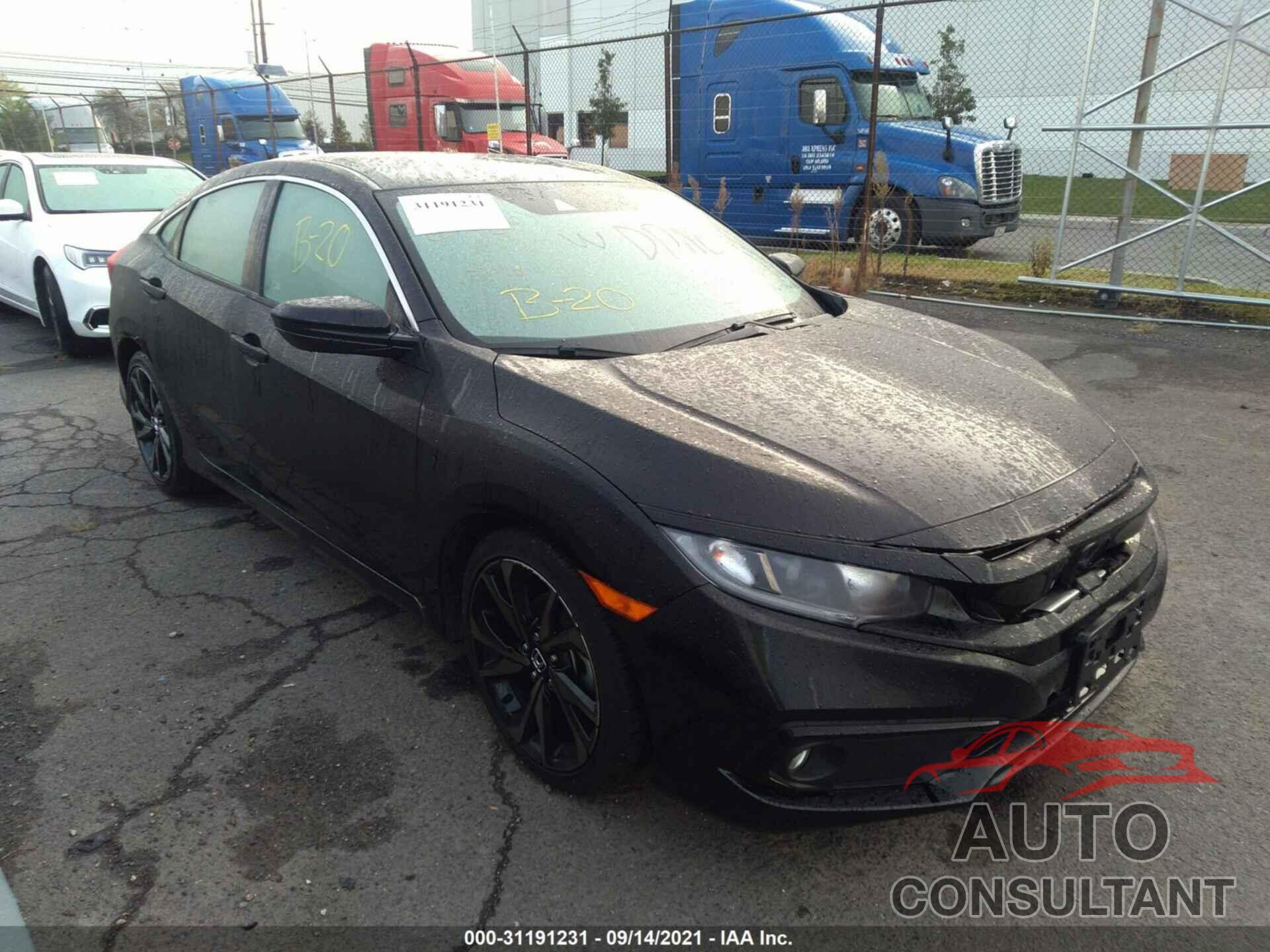 HONDA CIVIC SEDAN 2020 - 2HGFC2F88LH536707