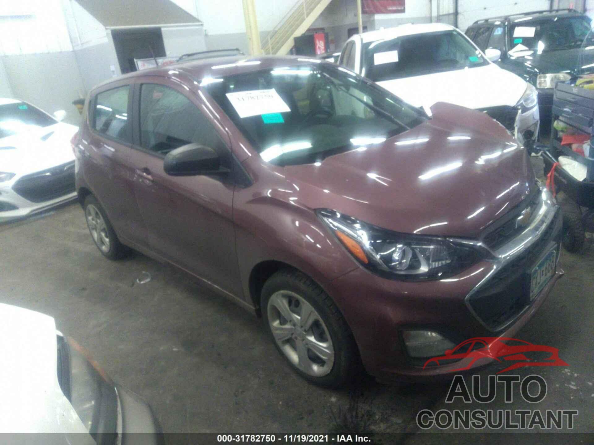 CHEVROLET SPARK 2019 - KL8CA6SA8KC748167