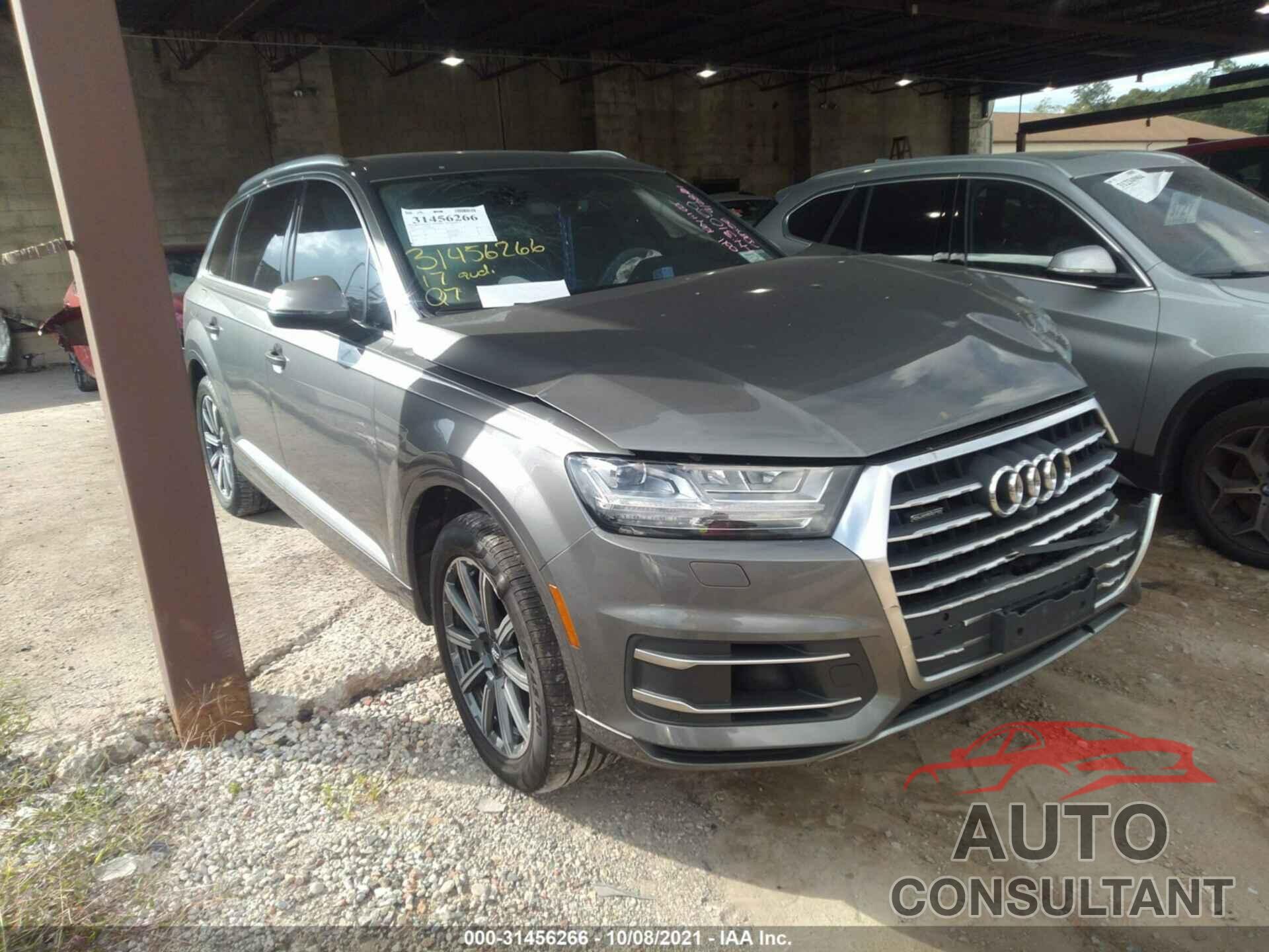 AUDI Q7 2017 - WA1LAAF73HD018835