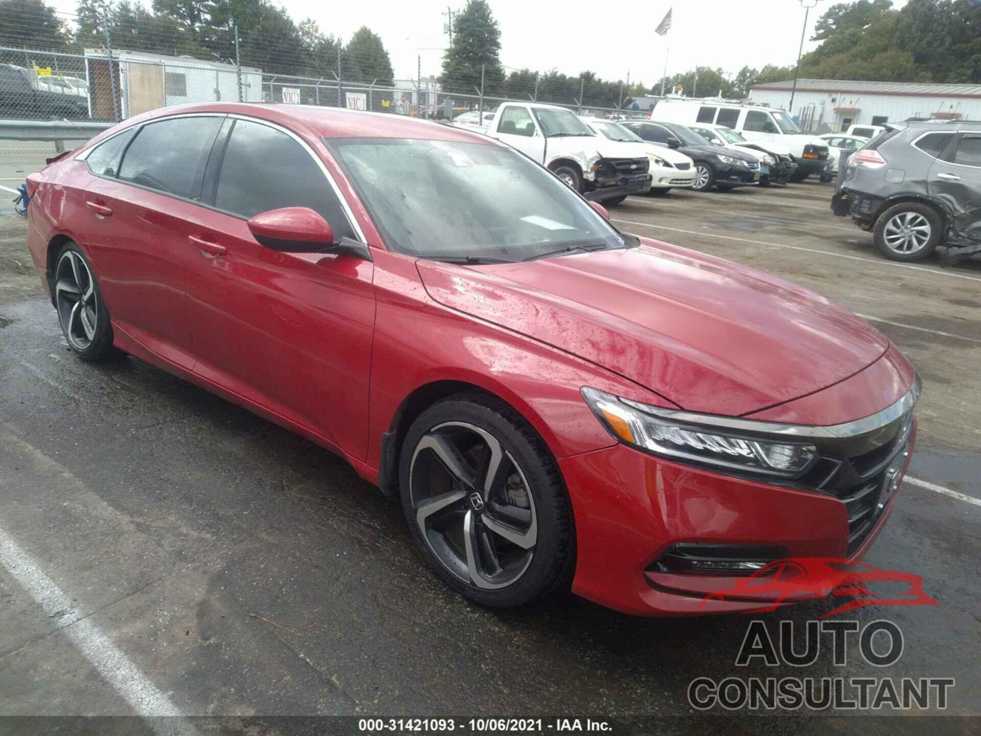 HONDA ACCORD SEDAN 2019 - 1HGCV1F34KA101160