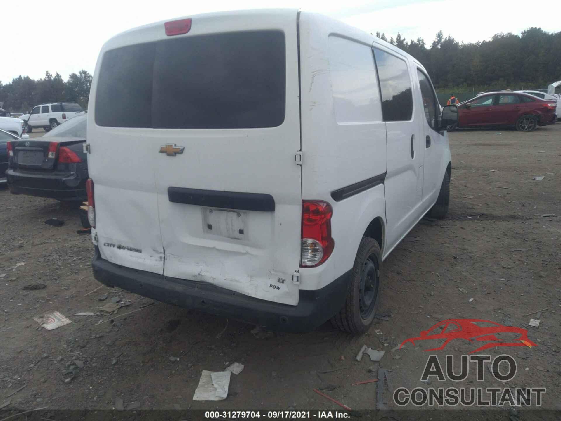 CHEVROLET CITY EXPRESS CARGO VAN 2017 - 3N63M0ZNXHK701419