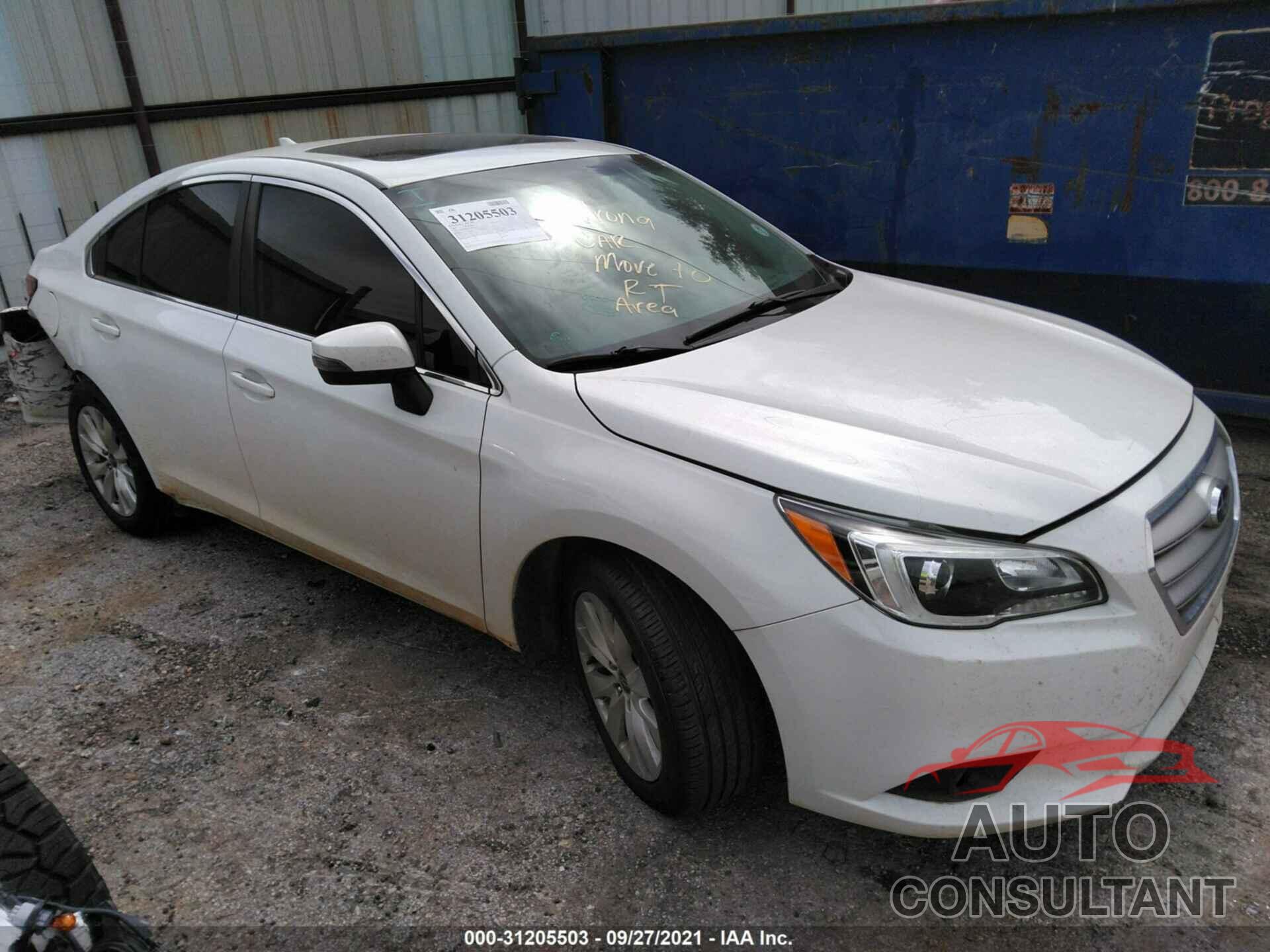 SUBARU LEGACY 2017 - 4S3BNAH64H3063265