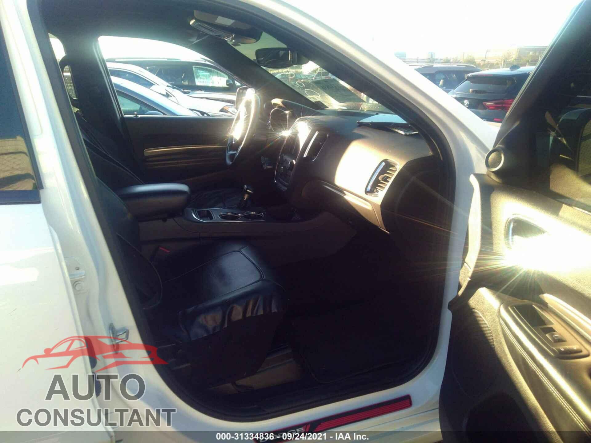 DODGE DURANGO 2018 - 1C4RDJAGXJC496809
