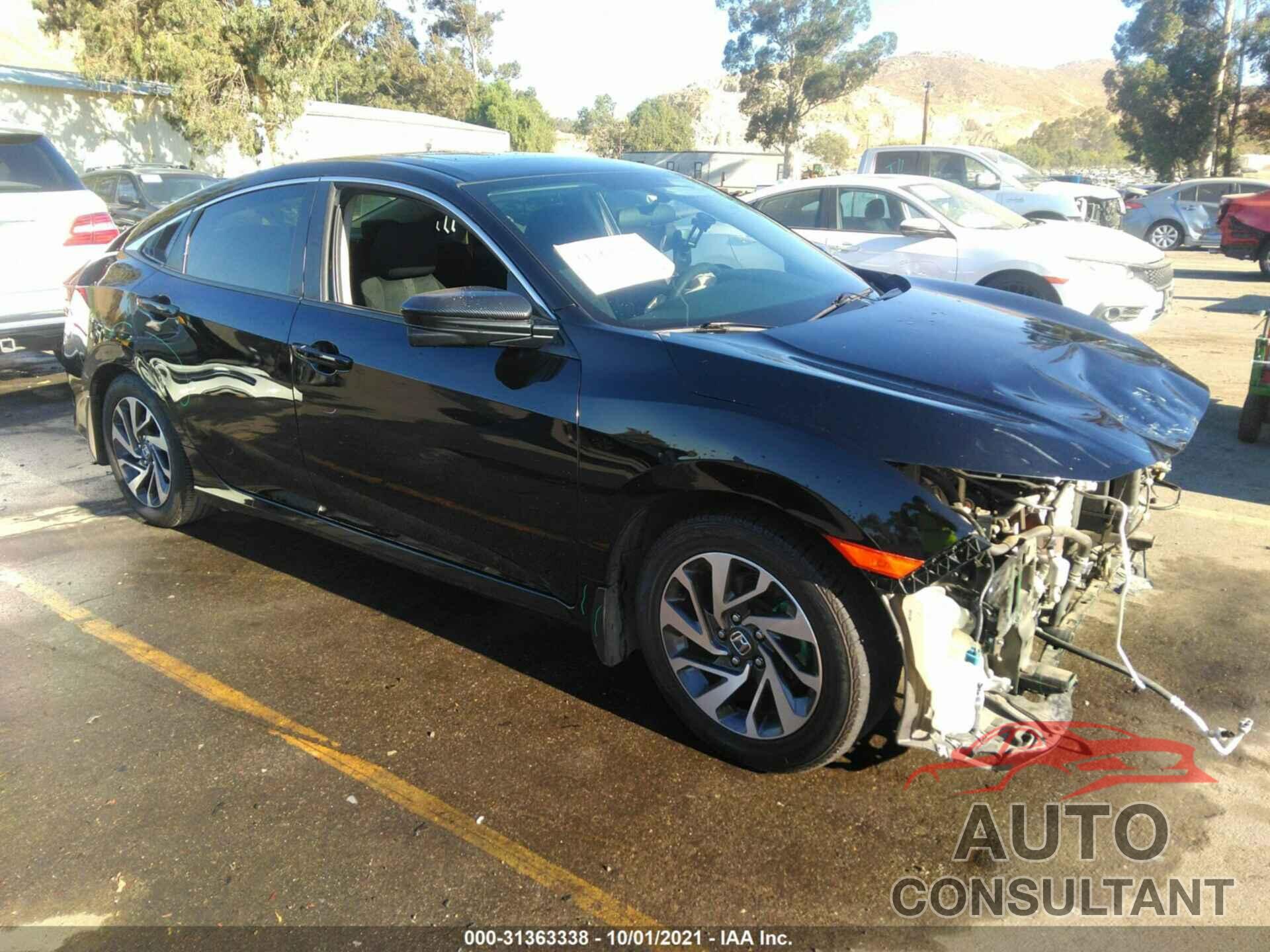 HONDA CIVIC SEDAN 2018 - 2HGFC2F73JH609132