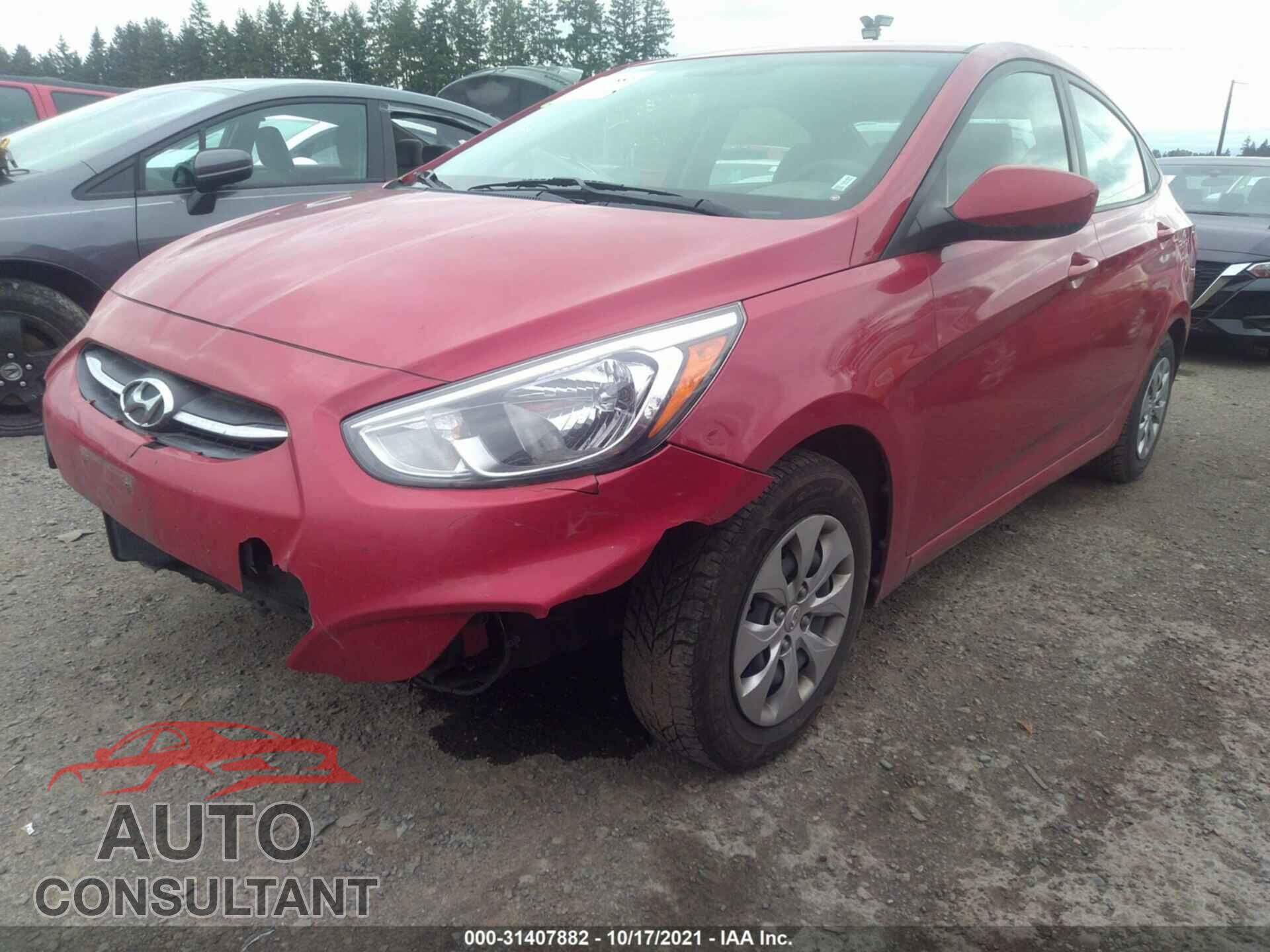 HYUNDAI ACCENT 2017 - KMHCT4AE2HU312178