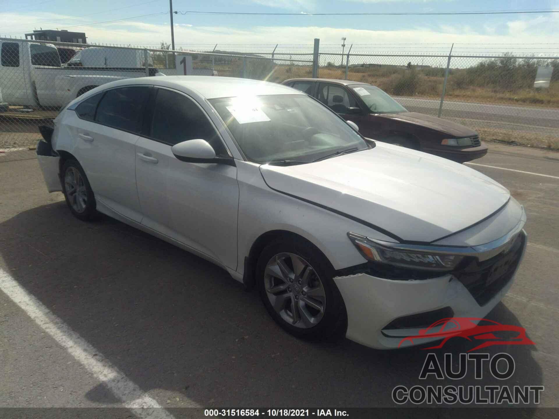 HONDA ACCORD SEDAN 2019 - 1HGCV1F14KA154200