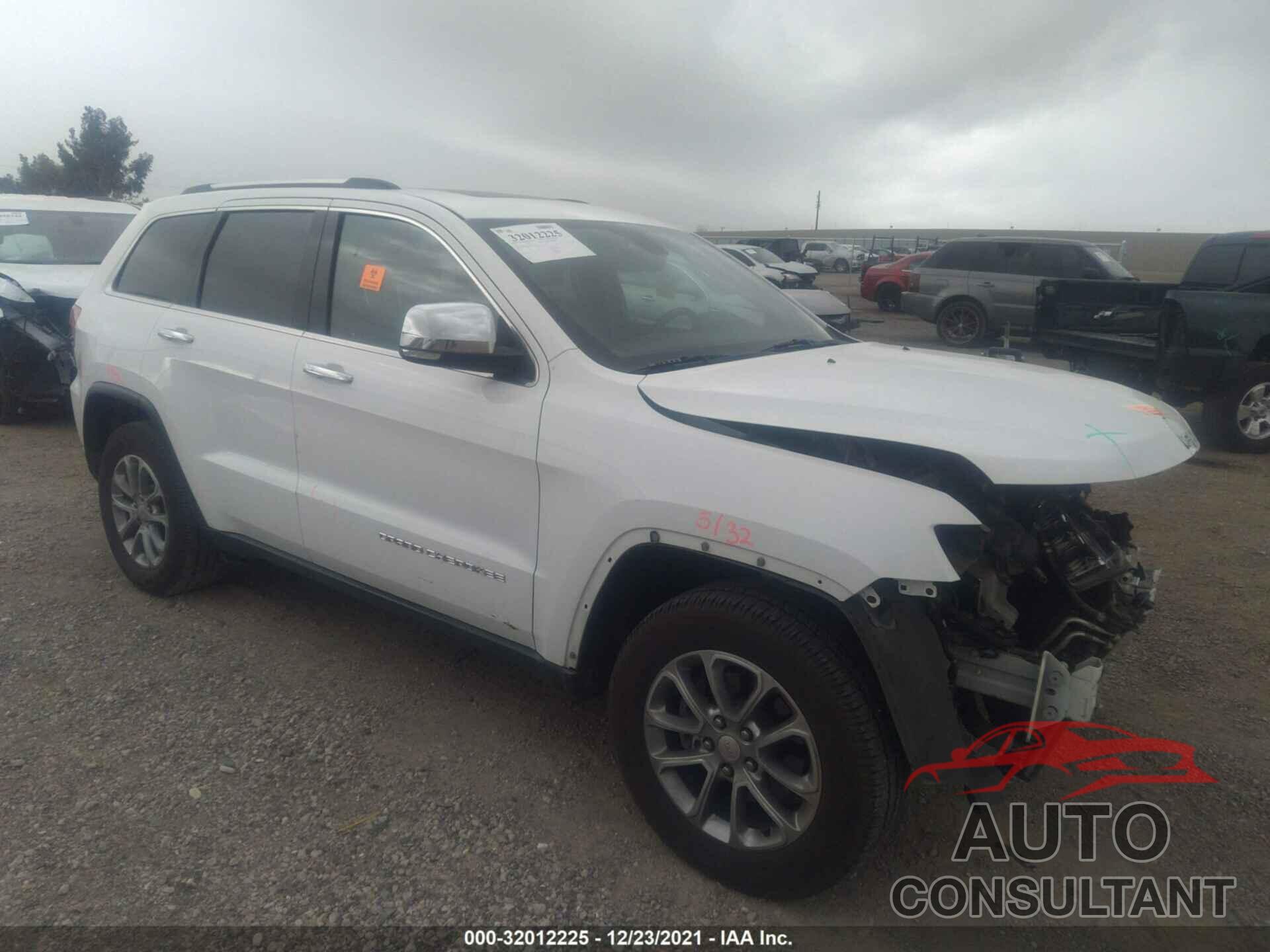 JEEP GRAND CHEROKEE 2016 - 1C4RJEBGXGC329258
