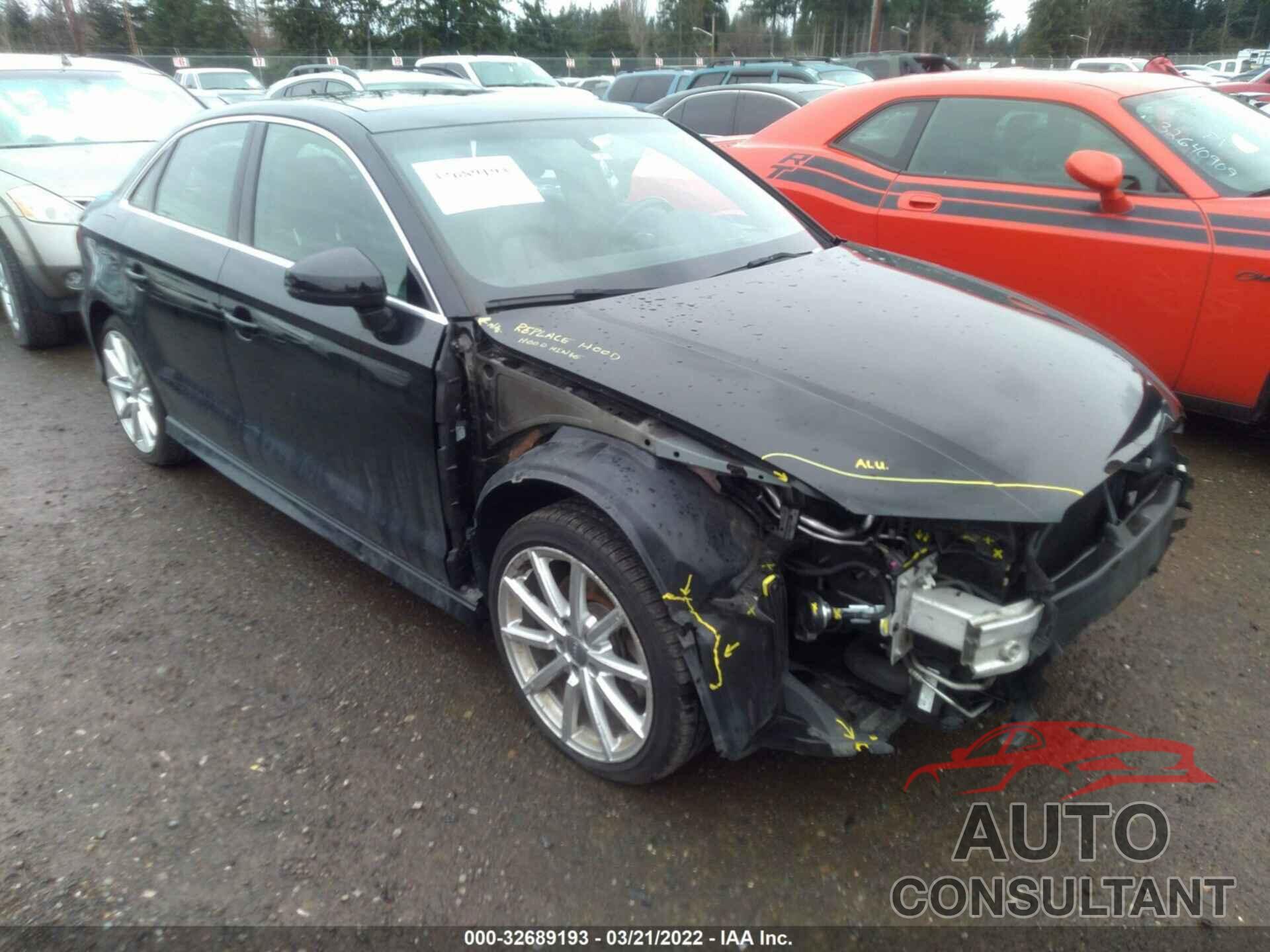 AUDI A3 2016 - WAUG7GFF3G1085206