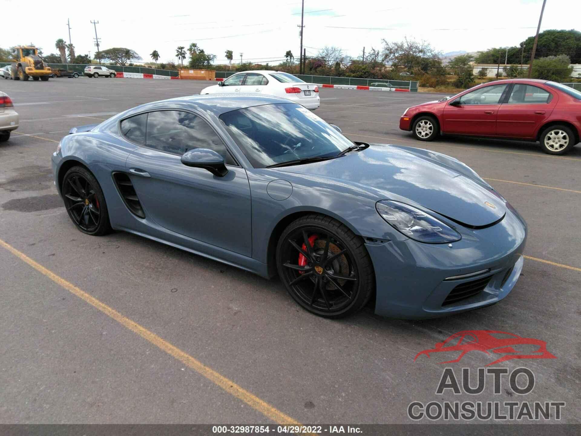 PORSCHE 718 CAYMAN 2017 - WP0AB2A84HS285896