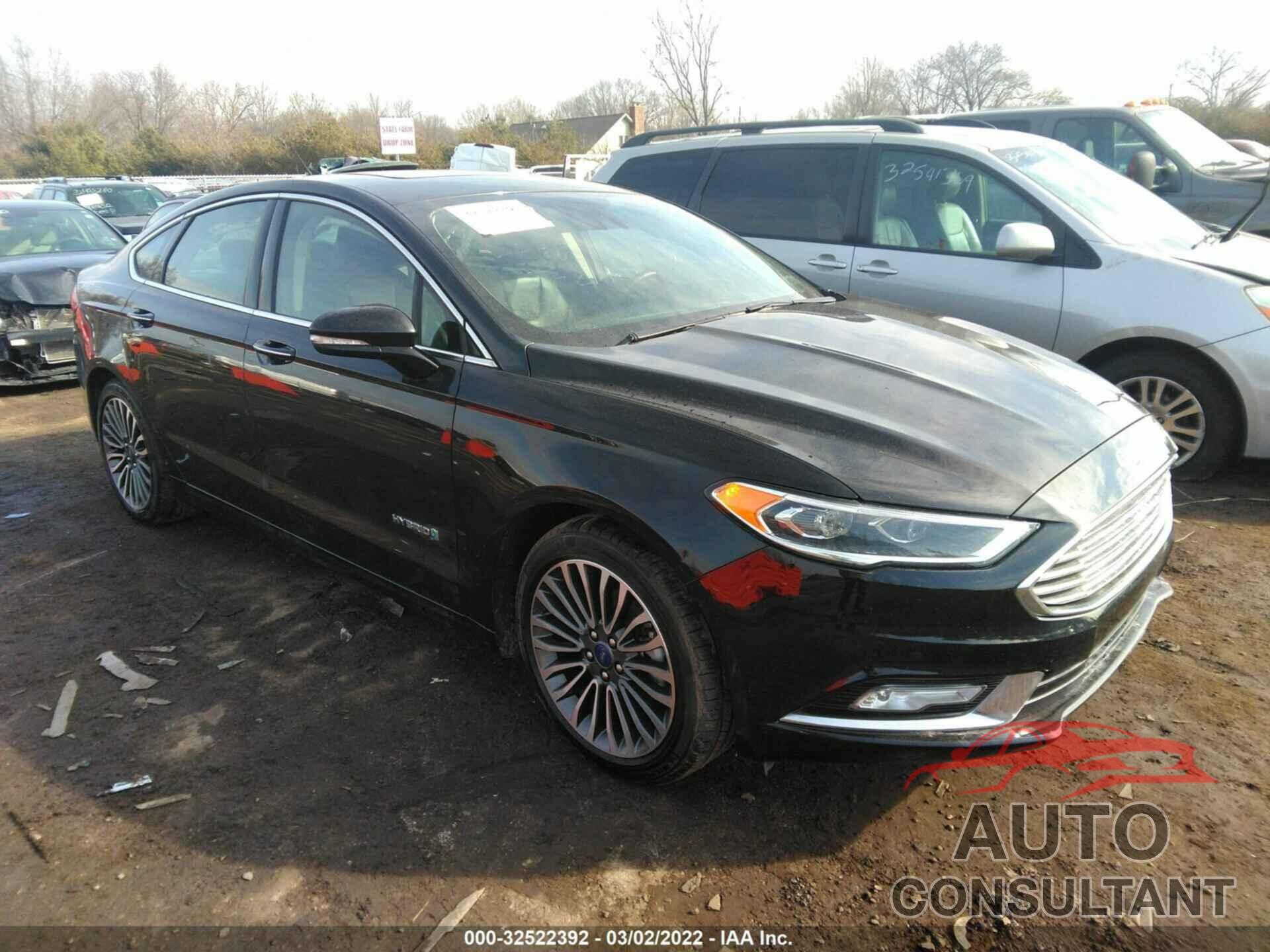 FORD FUSION HYBRID 2018 - 3FA6P0RU8JR259273