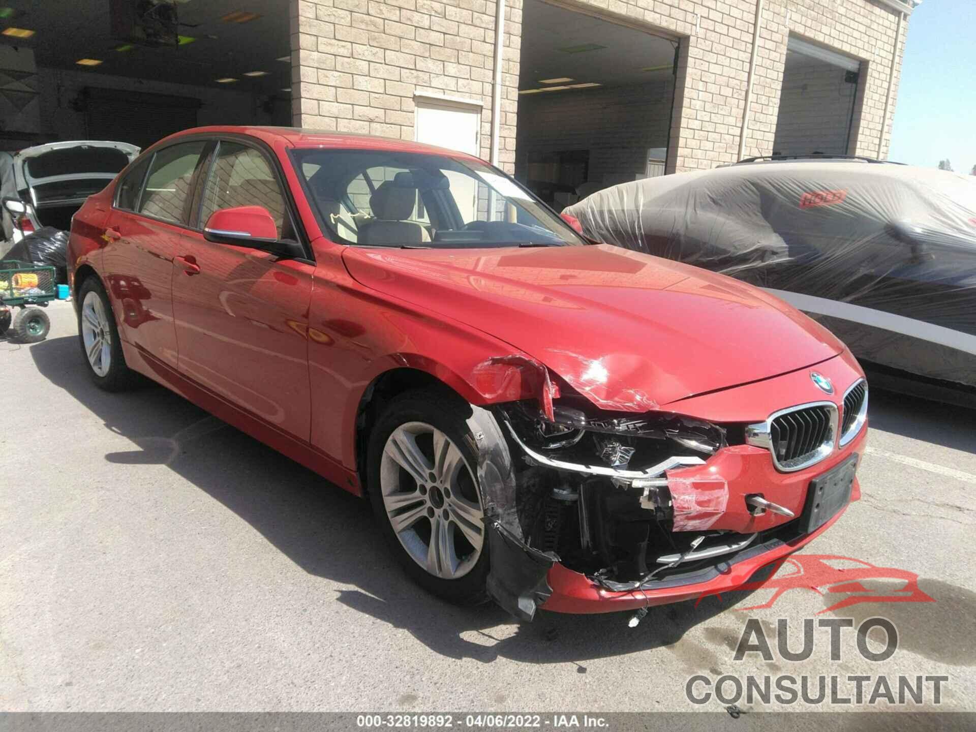 BMW 3 SERIES 2016 - WBA8E9G52GNU28947