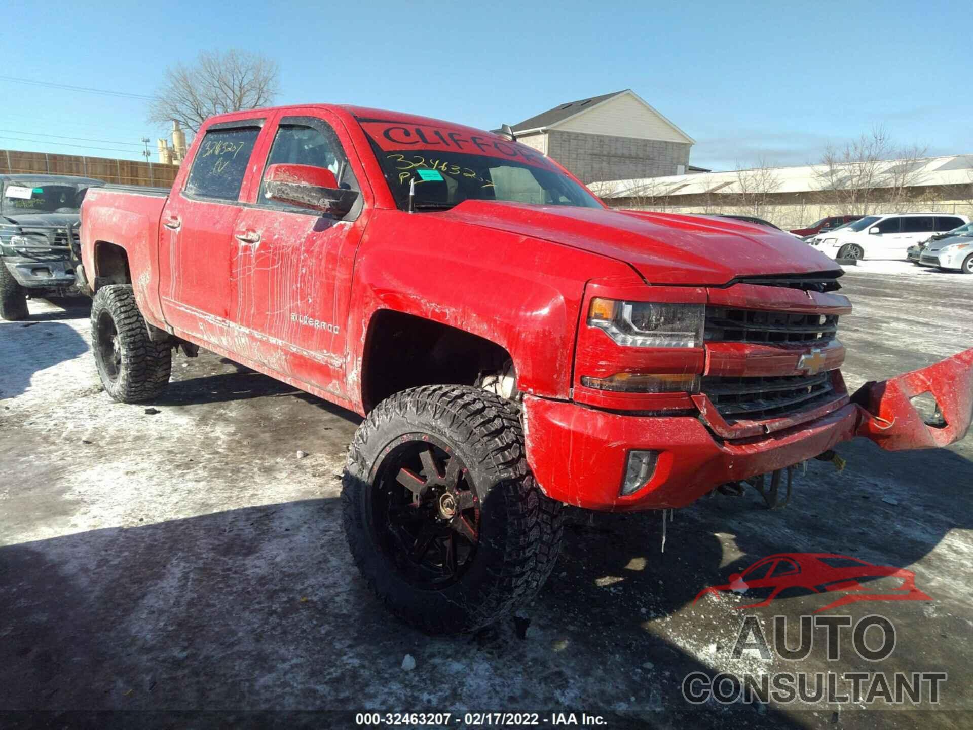 CHEVROLET SILVERADO 1500 2016 - 3GCUKREC6GG139039