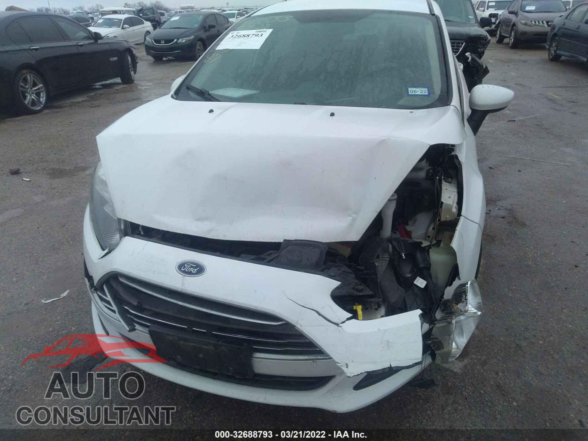 FORD FIESTA 2017 - 3FADP4EJ9HM103941