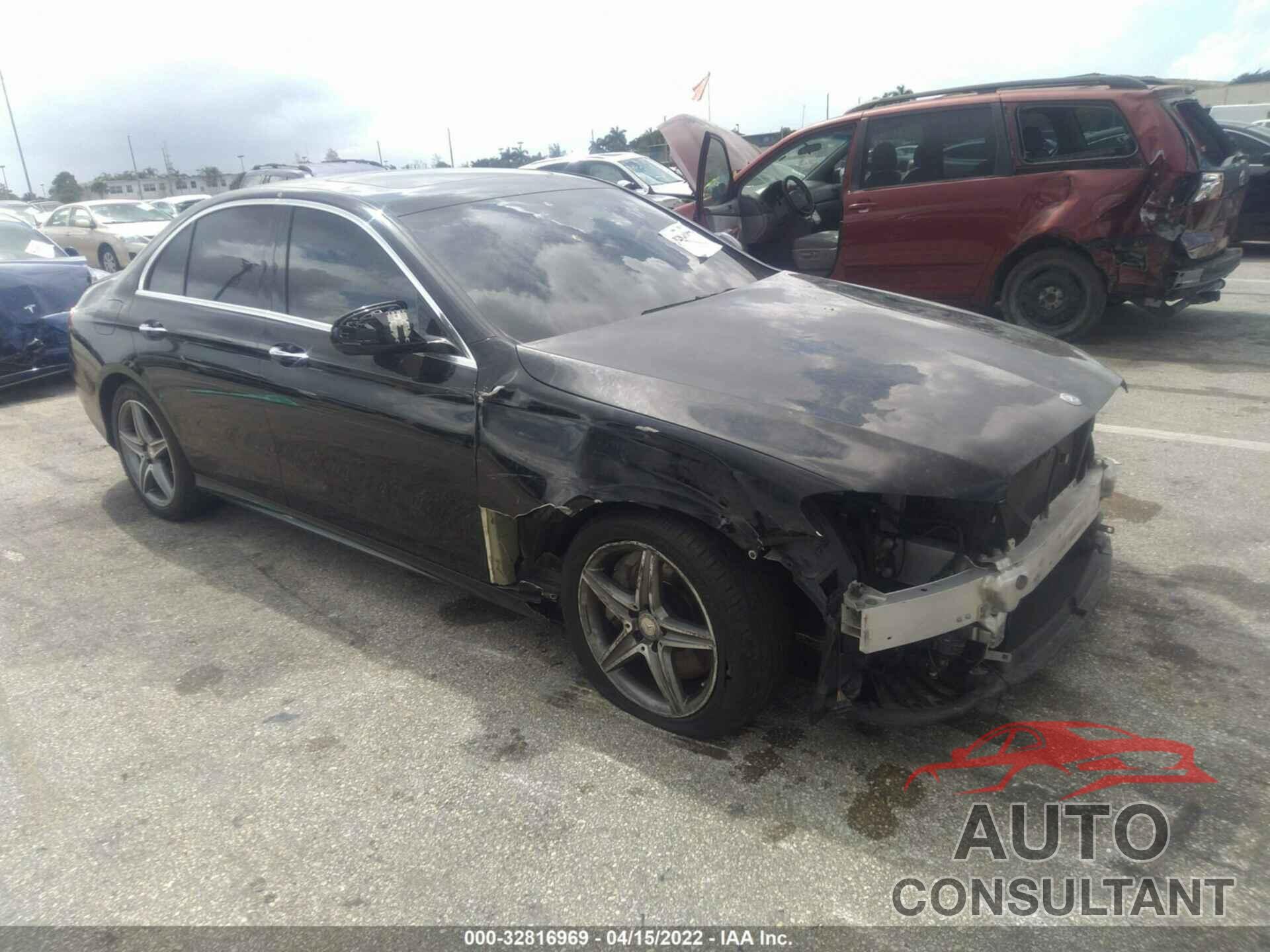 MERCEDES-BENZ E-CLASS 2017 - WDDZF4JB1HA035073
