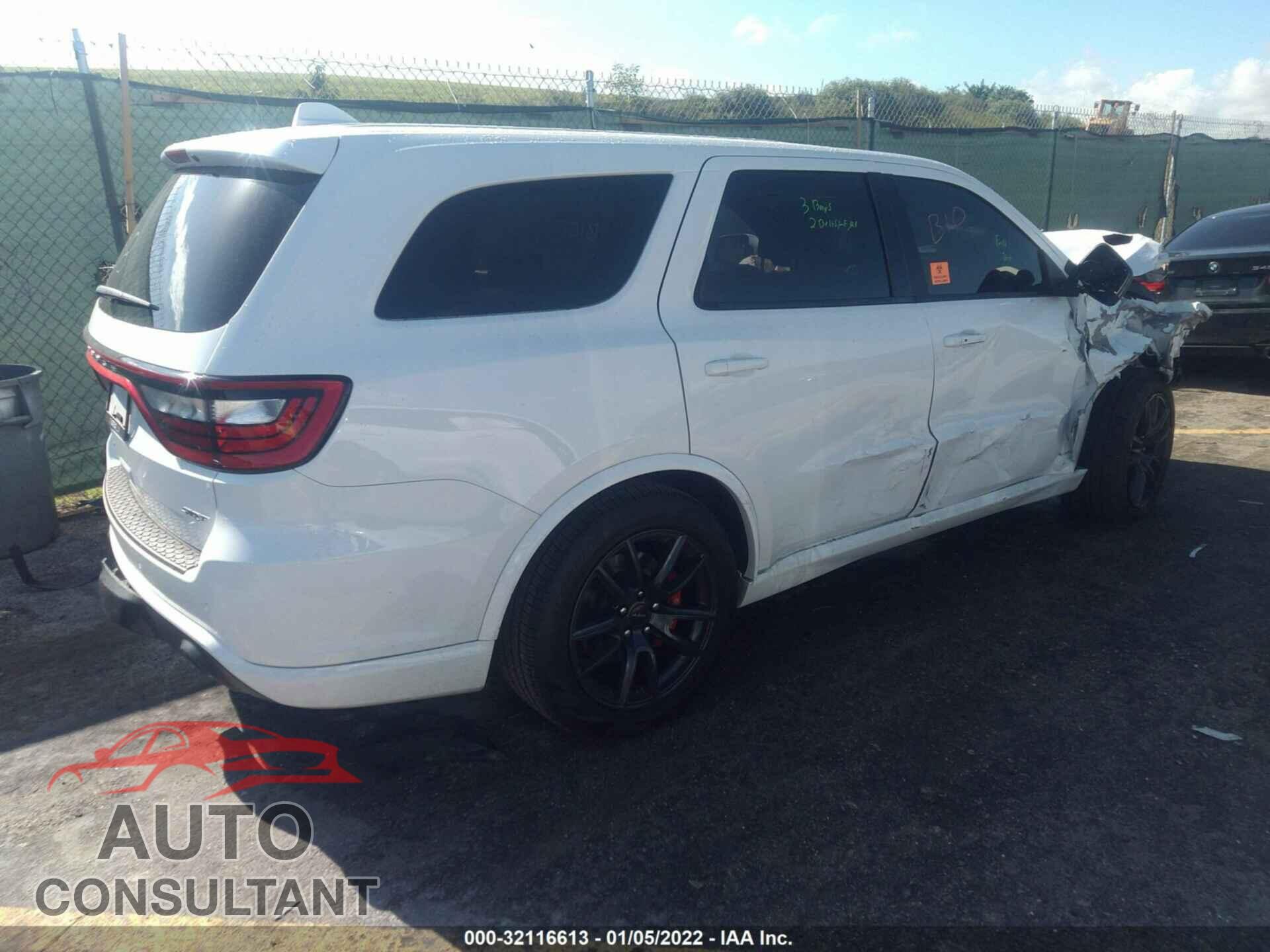 DODGE DURANGO 2018 - 1C4SDJGJ7JC209558