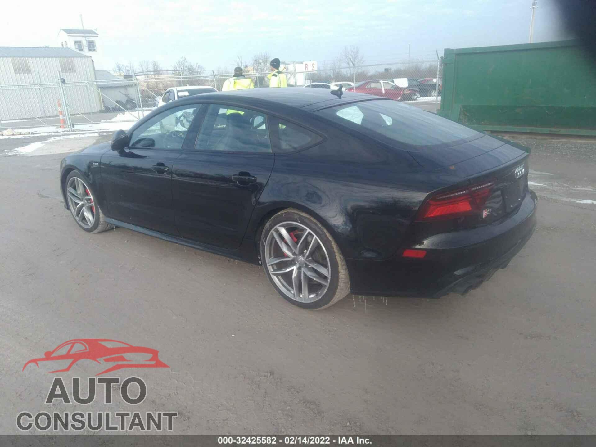 AUDI S7 2017 - WAUWFAFC9HN106989
