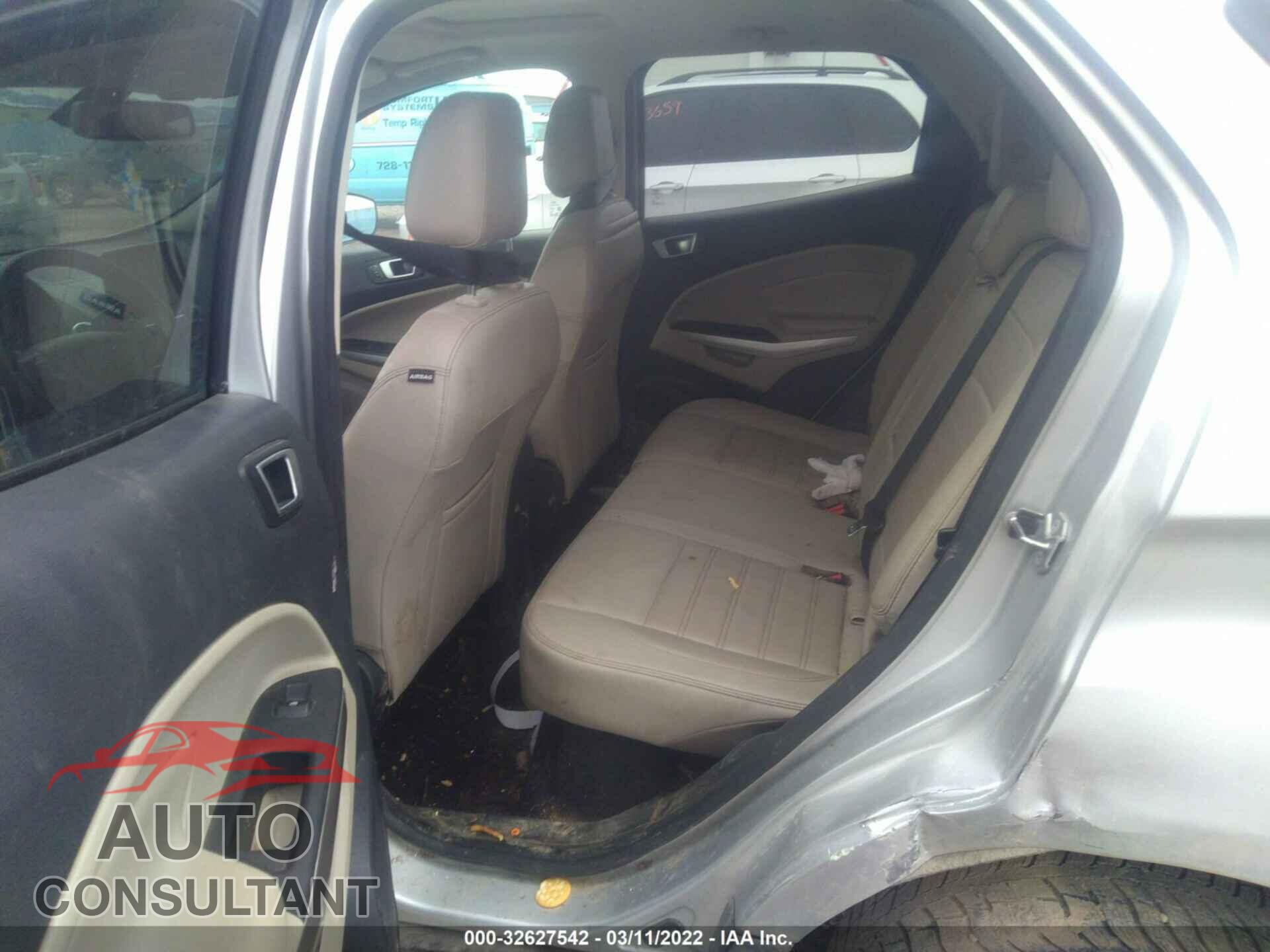 FORD ECOSPORT 2019 - MAJ6S3KL5KC309919