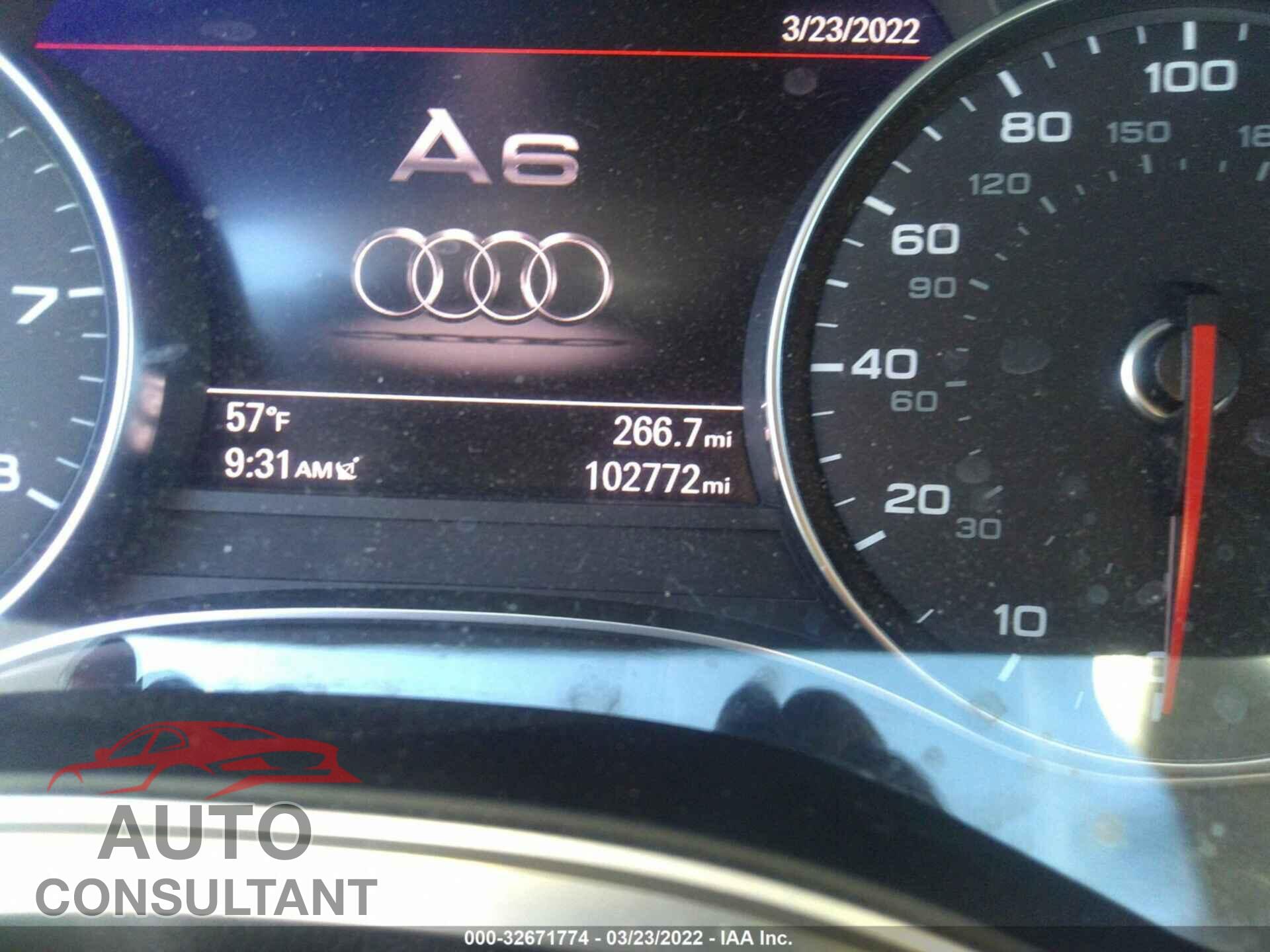 AUDI A6 2016 - WAUCFAFC5GN036800