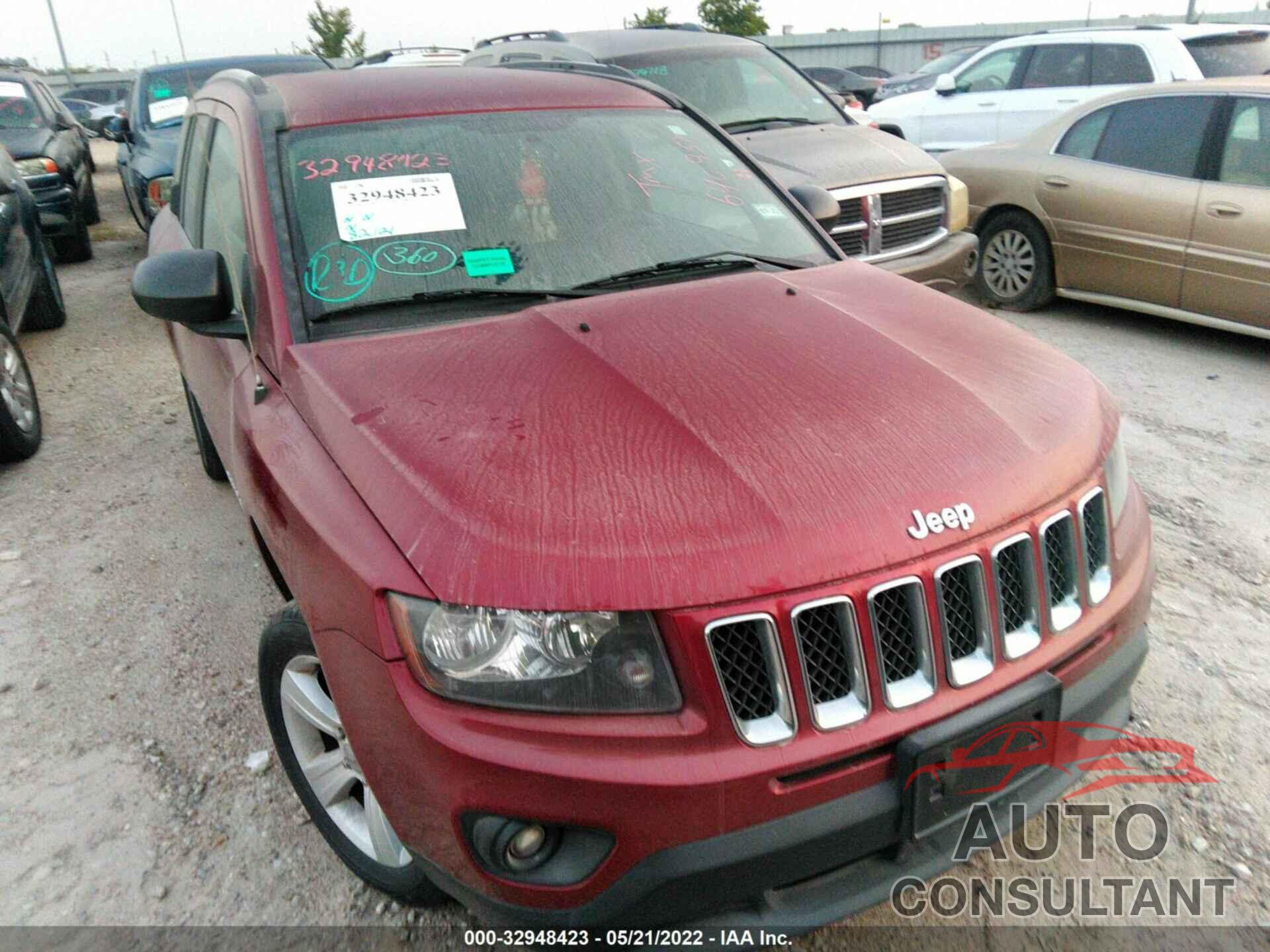 JEEP COMPASS 2016 - 1C4NJCBA3GD640958