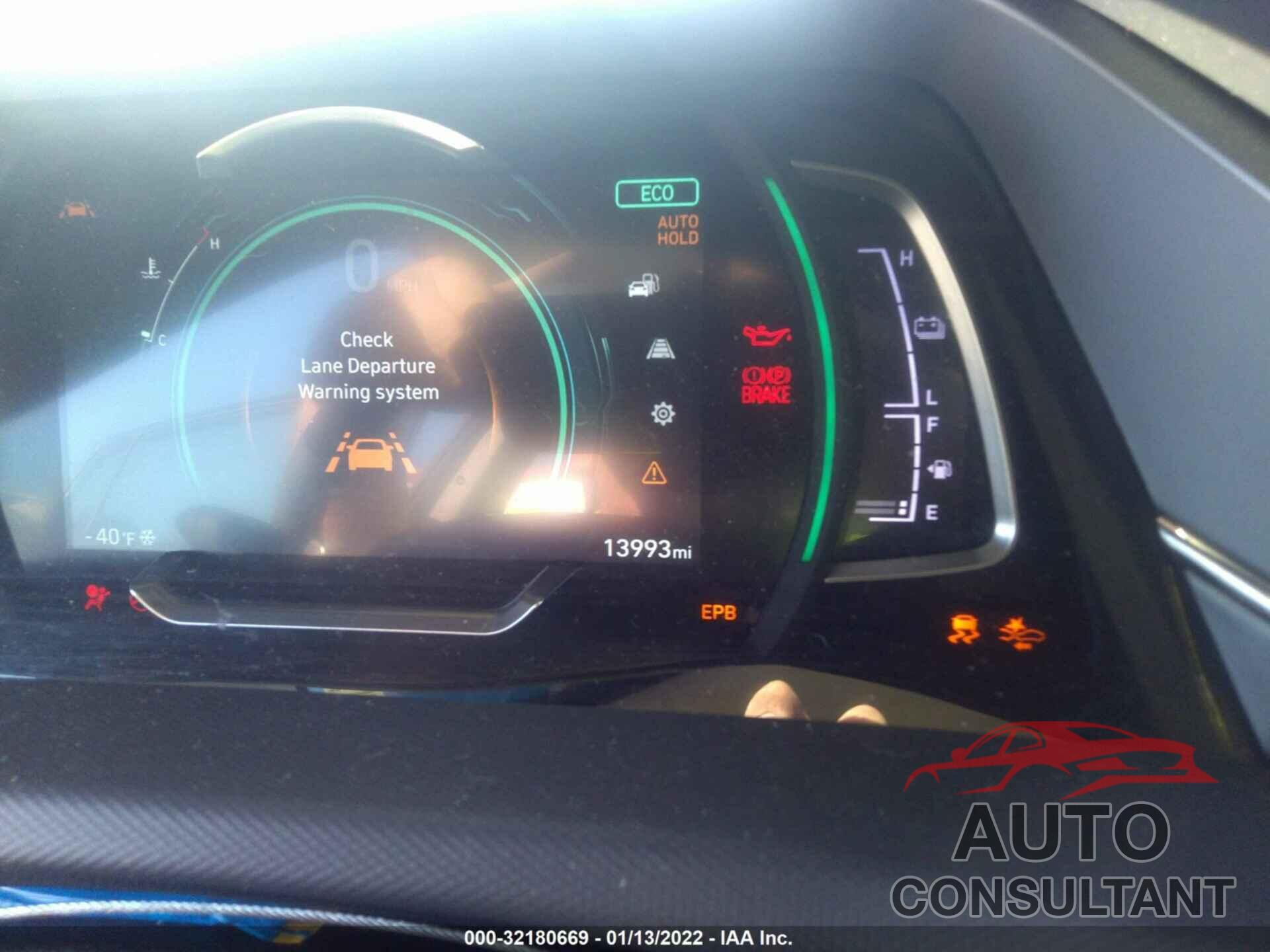 HYUNDAI IONIQ HYBRID 2021 - KMHC75LC5MU260271