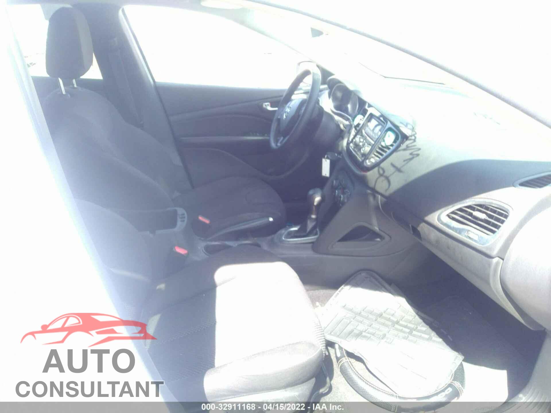DODGE DART 2016 - 1C3CDFAA5GD736628