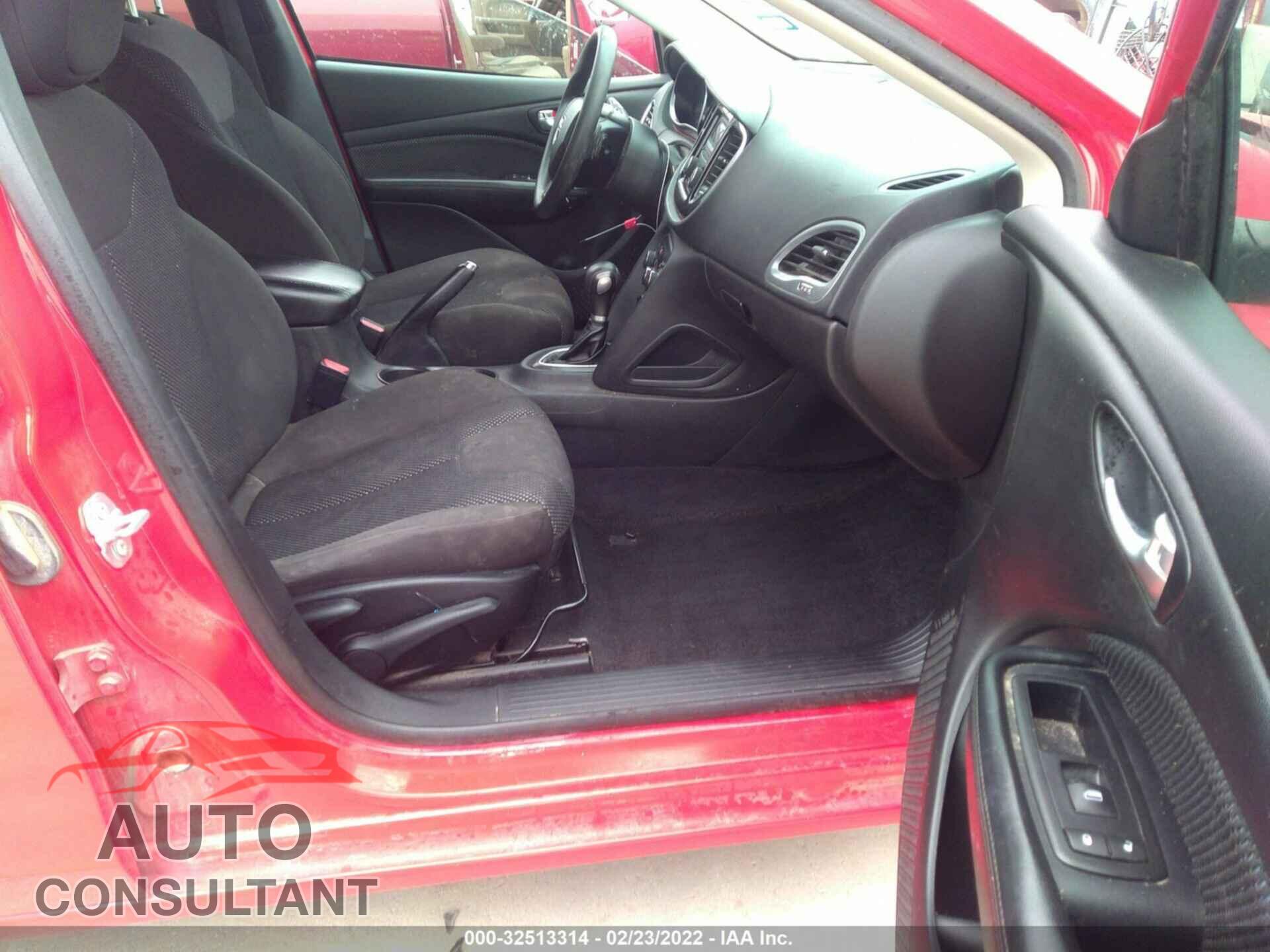 DODGE DART 2016 - 1C3CDFFA8GD816109