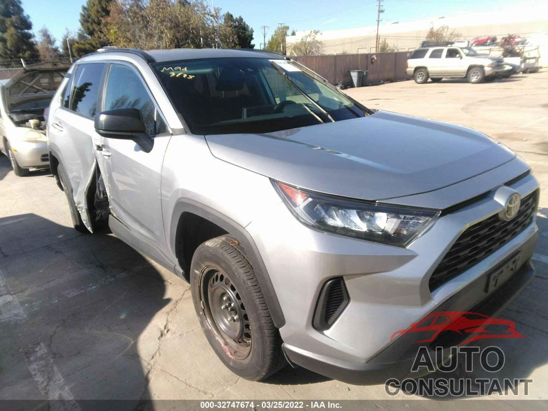 TOYOTA RAV4 2020 - 2T3H1RFV6LC034176