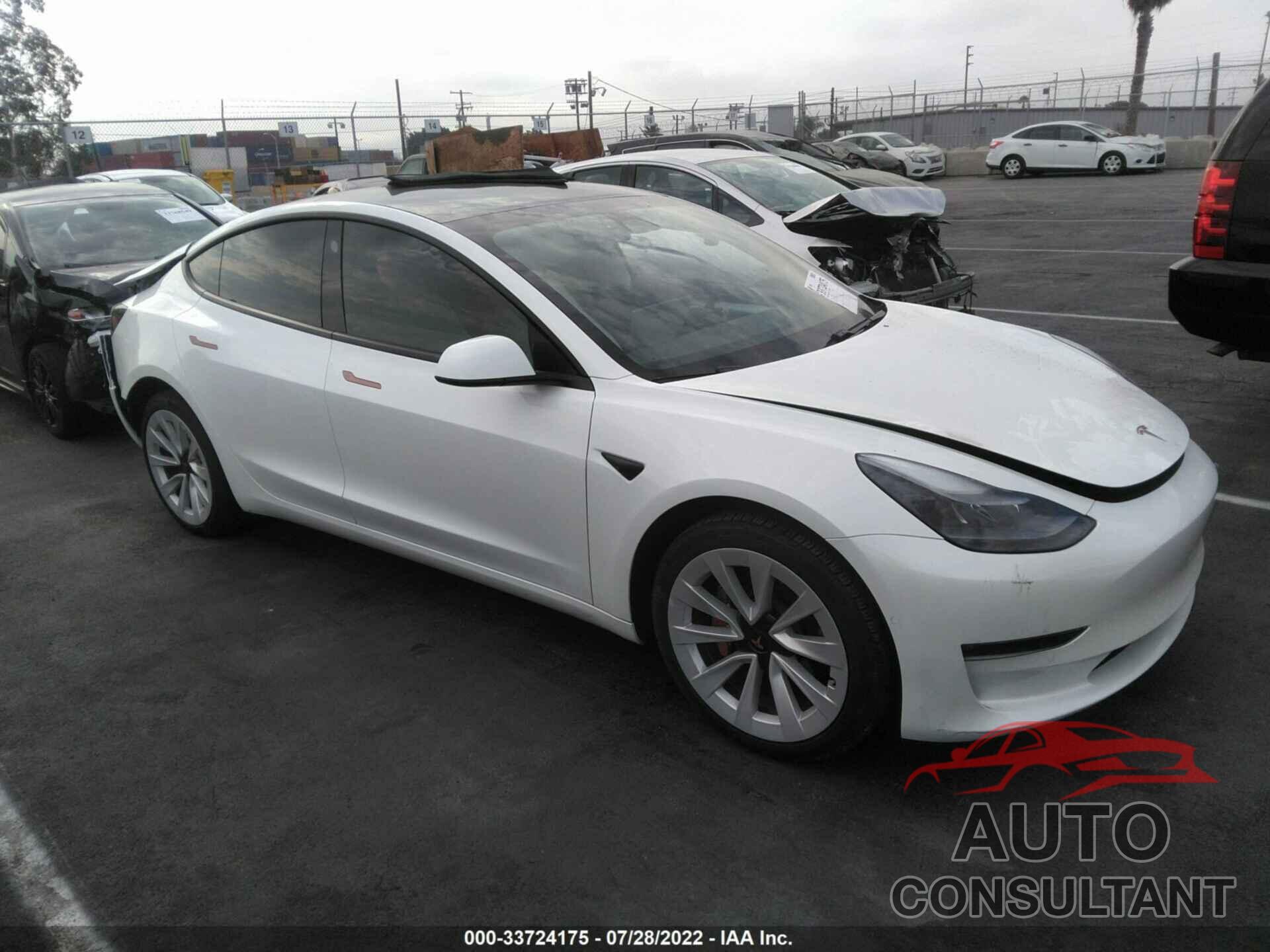 TESLA MODEL 3 2021 - 5YJ3E1EB7MF990327