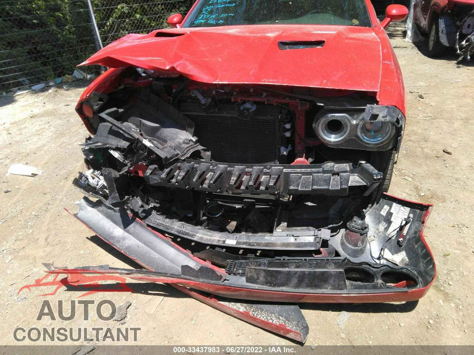 DODGE CHALLENGER 2019 - 2C3CDZAG2KH652249