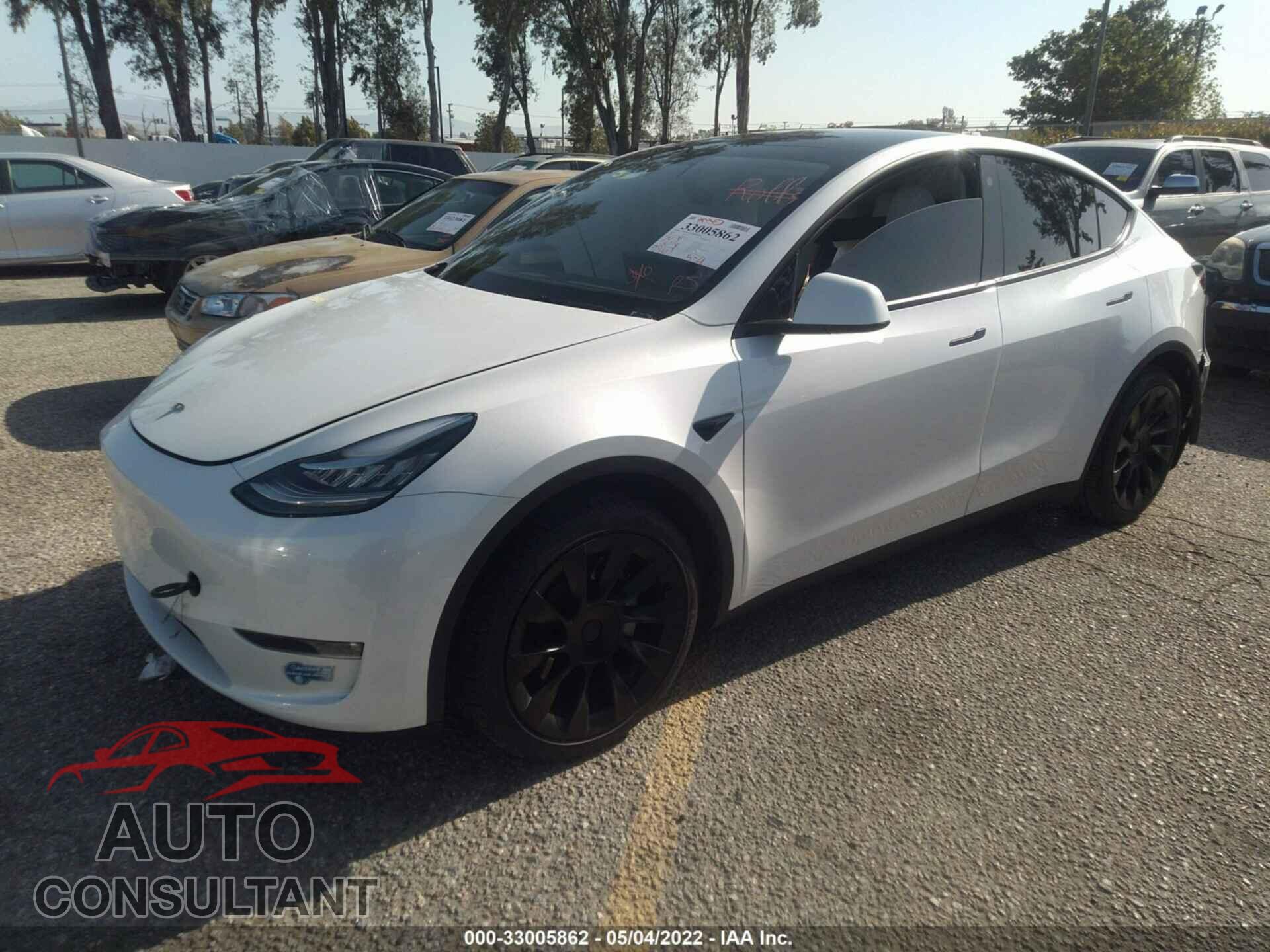 TESLA MODEL Y 2021 - 5YJYGAEE8MF238209