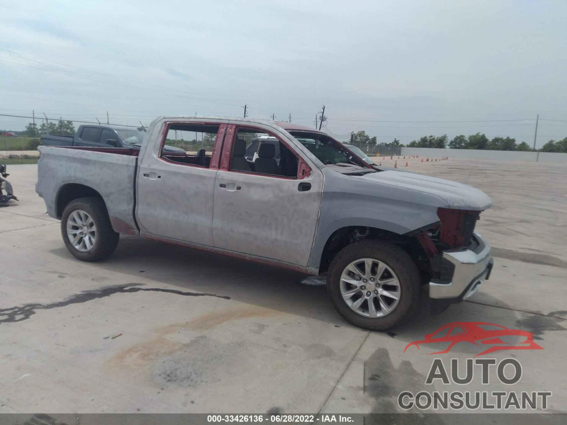 CHEVROLET SILVERADO 1500 2021 - 1GCUYGED3MZ140088