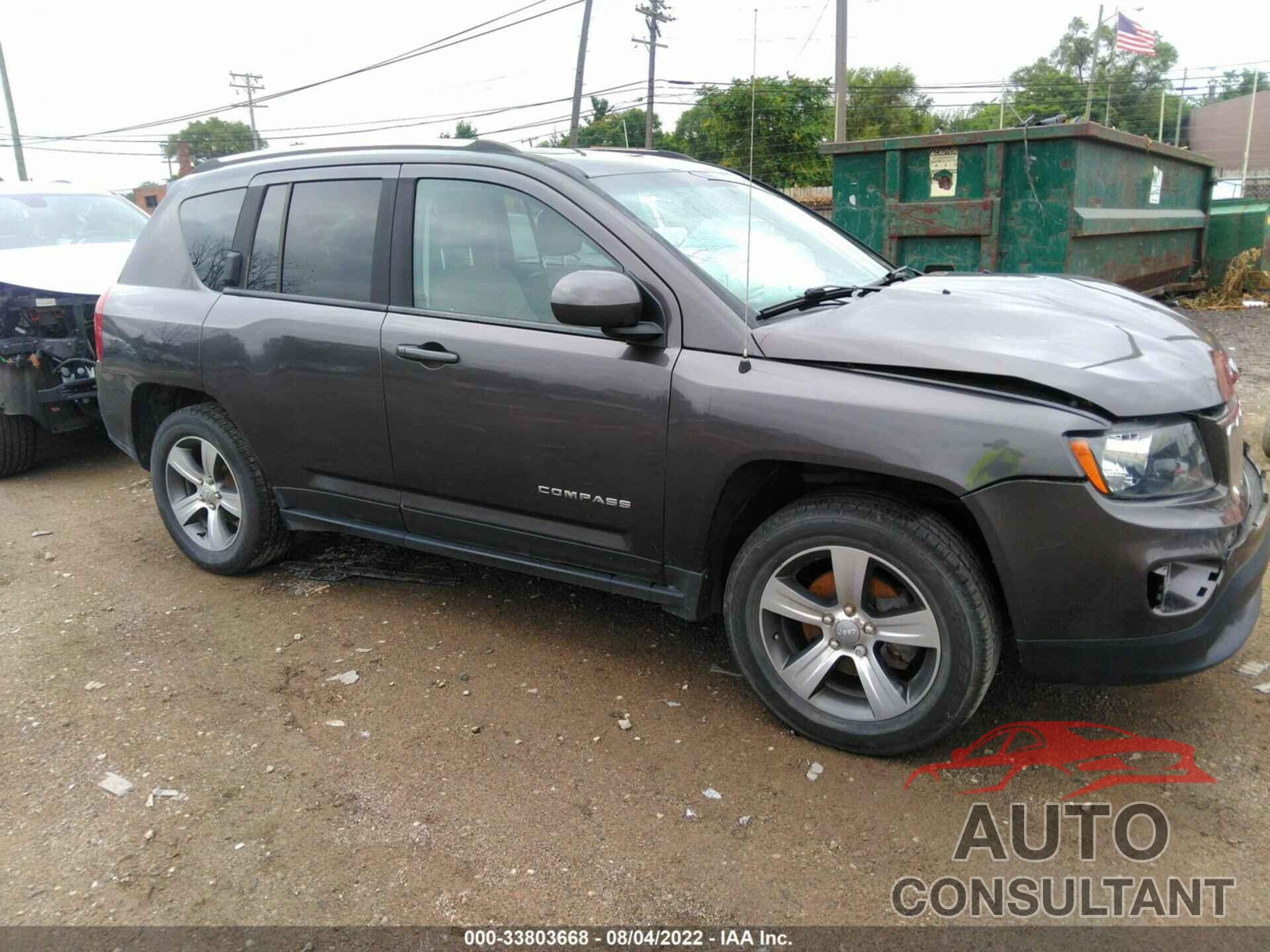 JEEP COMPASS 2017 - 1C4NJDEB0HD109759