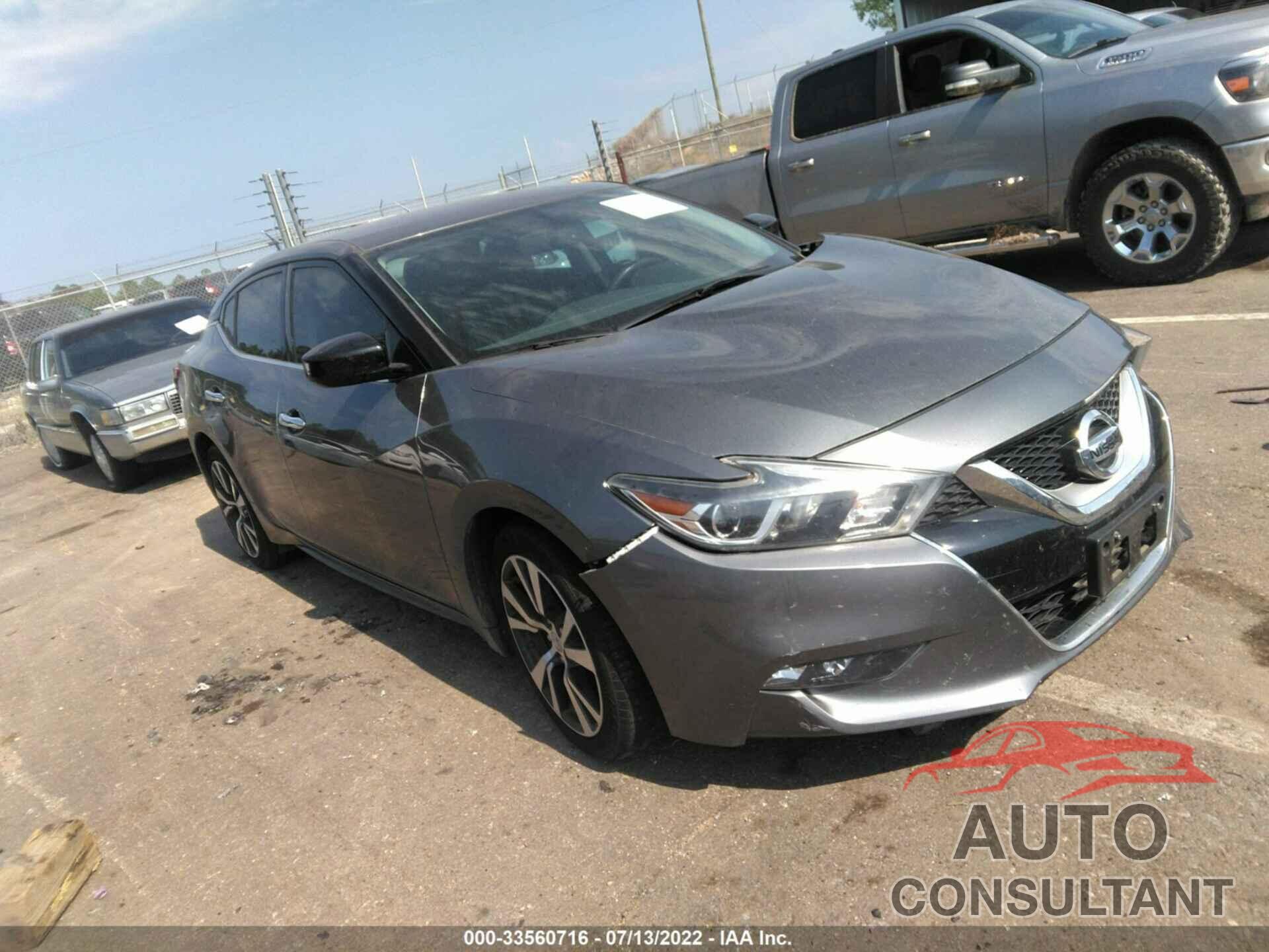 NISSAN MAXIMA 2017 - 1N4AA6AP2HC415238