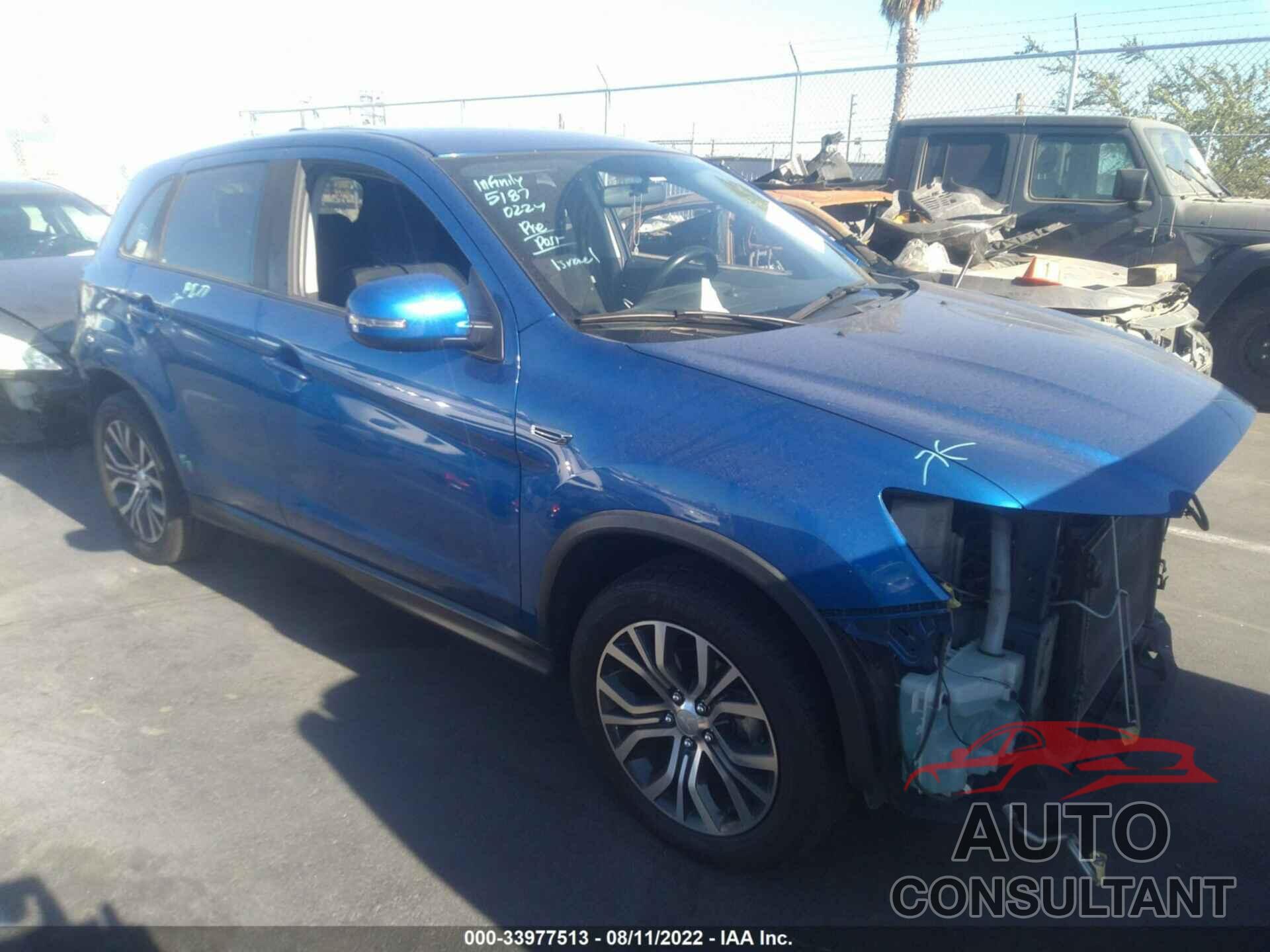 MITSUBISHI OUTLANDER SPORT 2018 - JA4AP3AU8JZ003481