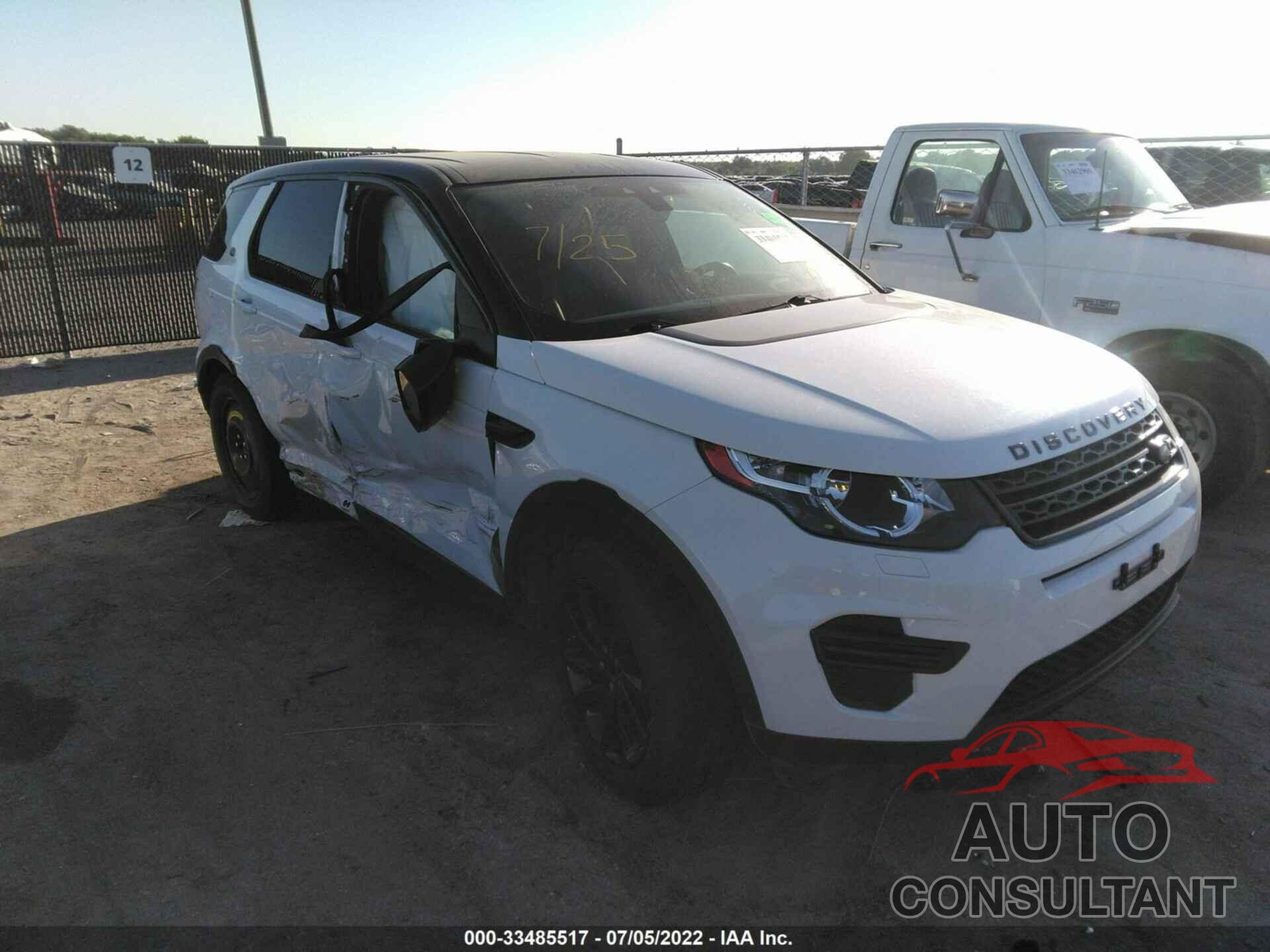 LAND ROVER DISCOVERY SPORT 2016 - SALCP2BG4GH575978