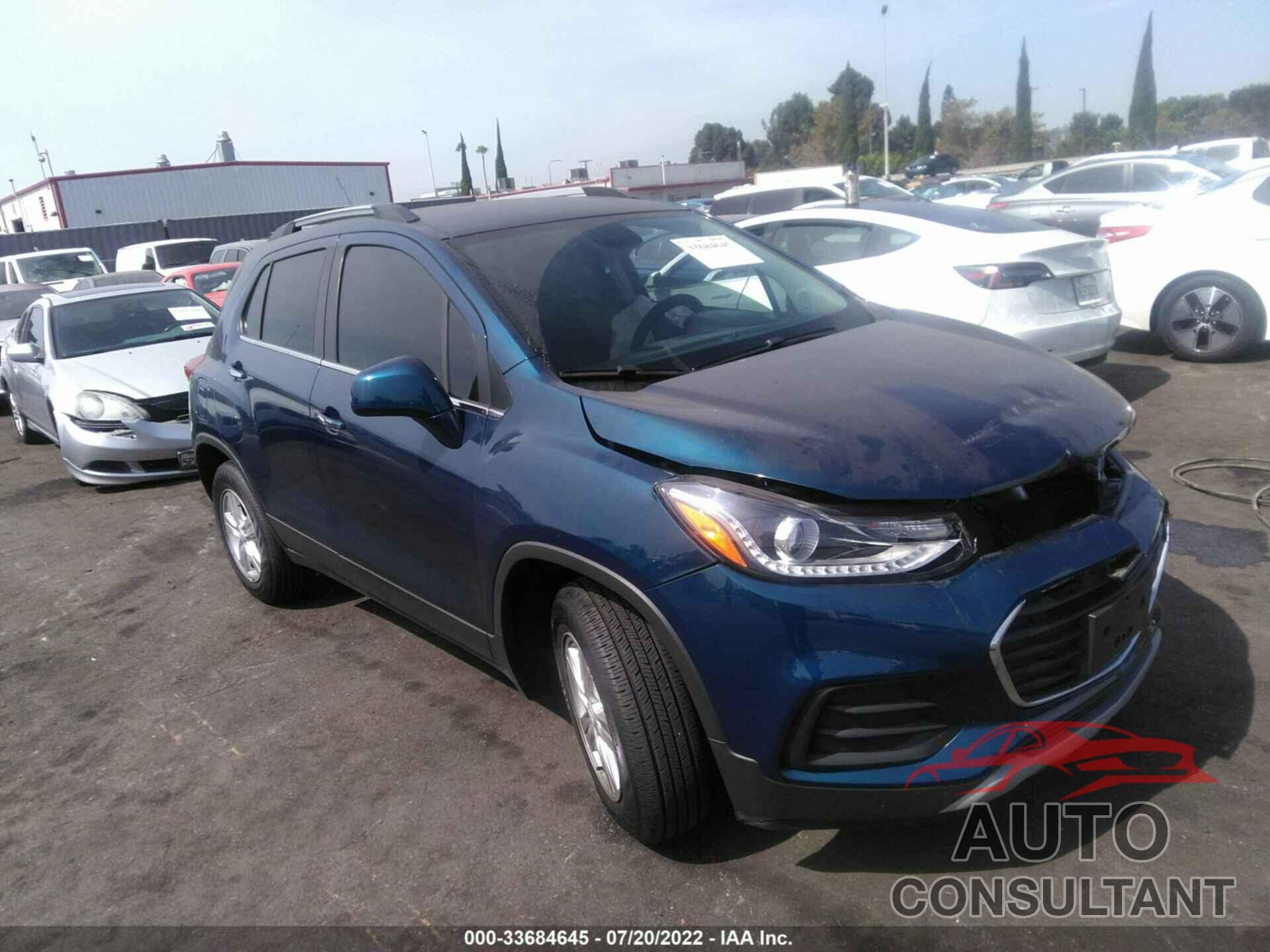 CHEVROLET TRAX 2020 - 3GNCJLSB2LL326553