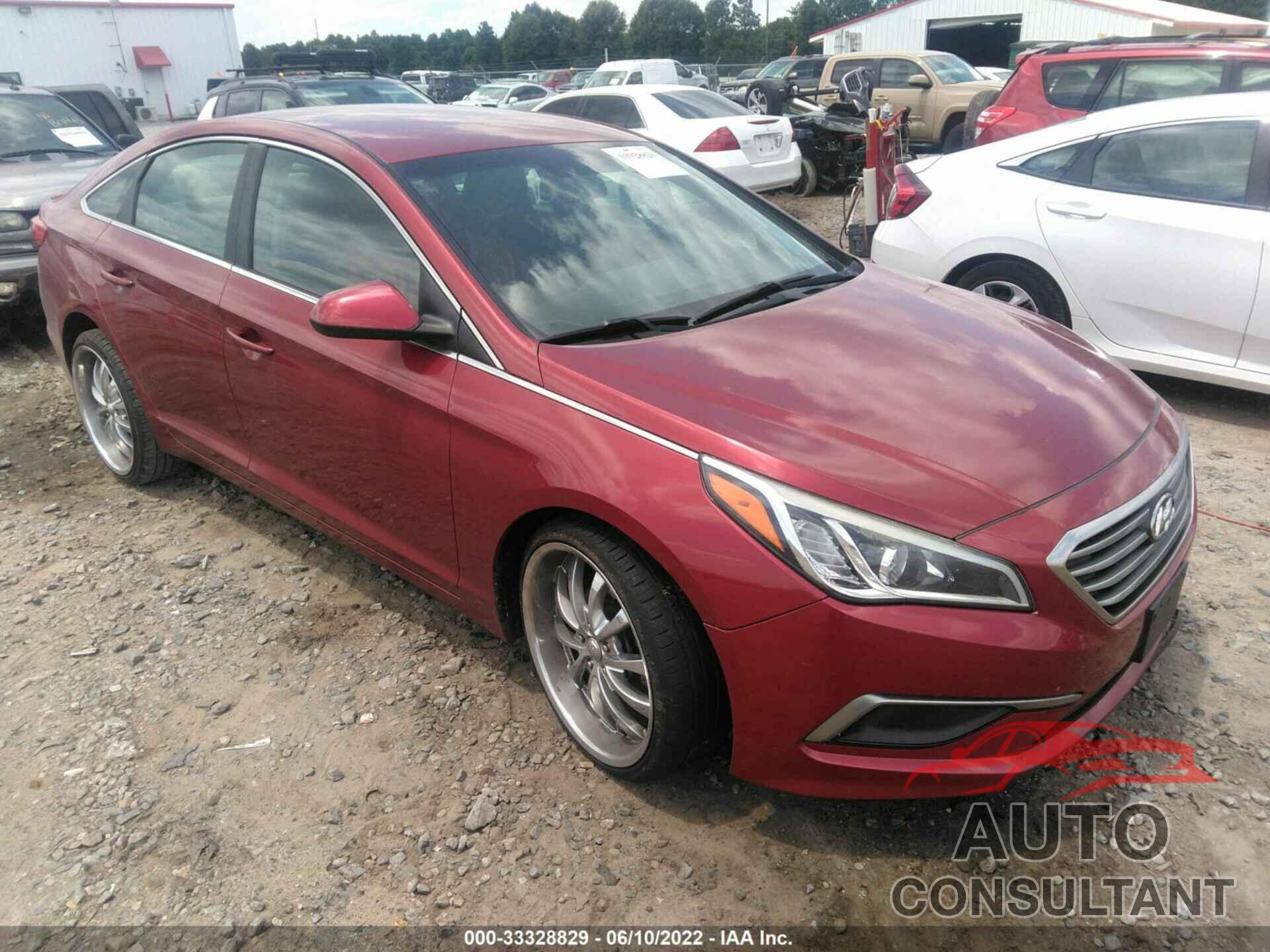 HYUNDAI SONATA 2016 - 5NPE24AF0GH278193