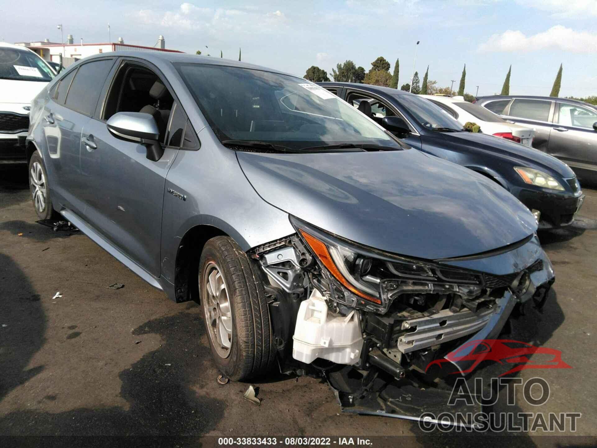TOYOTA COROLLA 2021 - JTDEAMDE7MJ002988