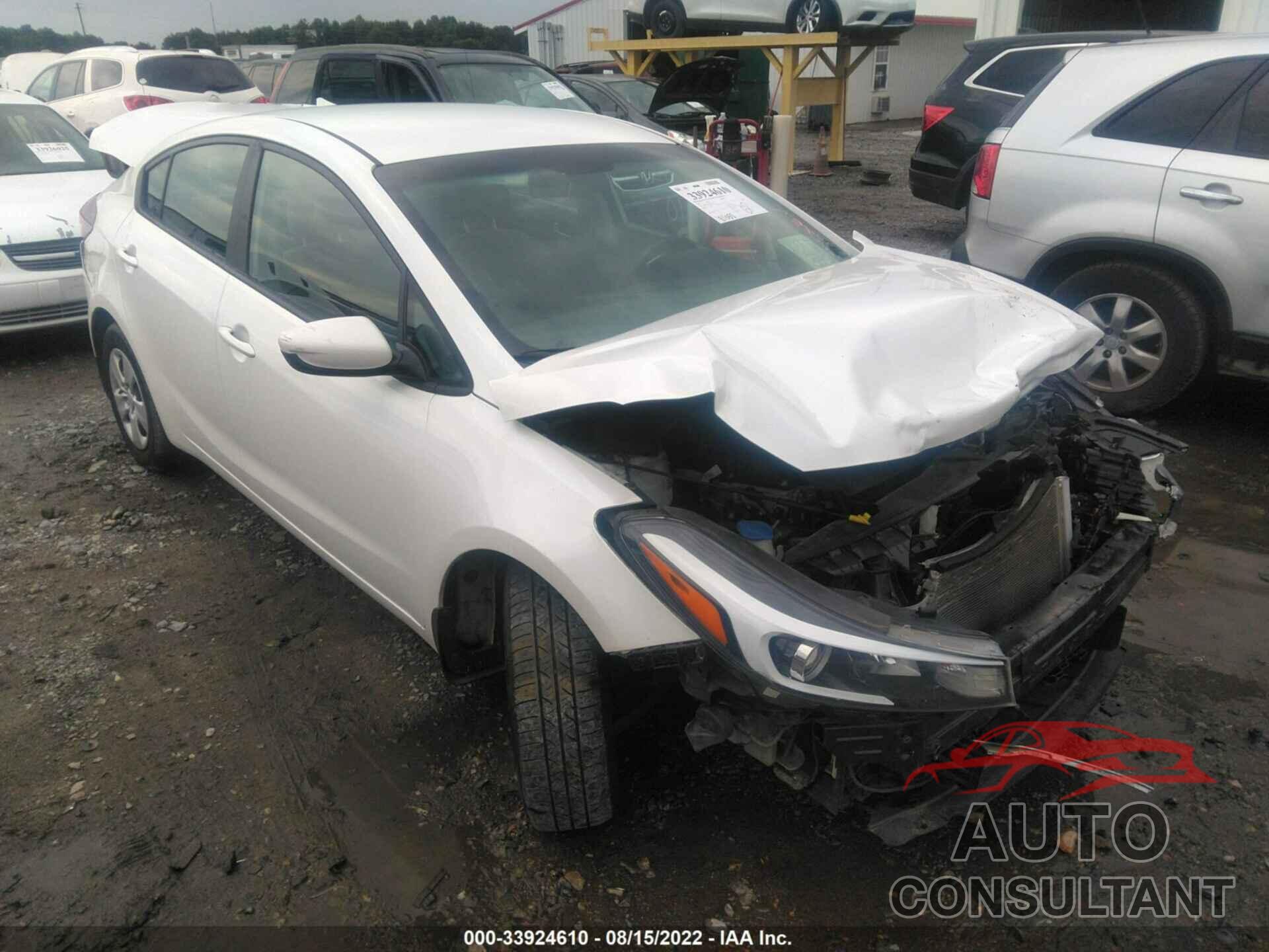 KIA FORTE 2018 - 3KPFL4A72JE262776