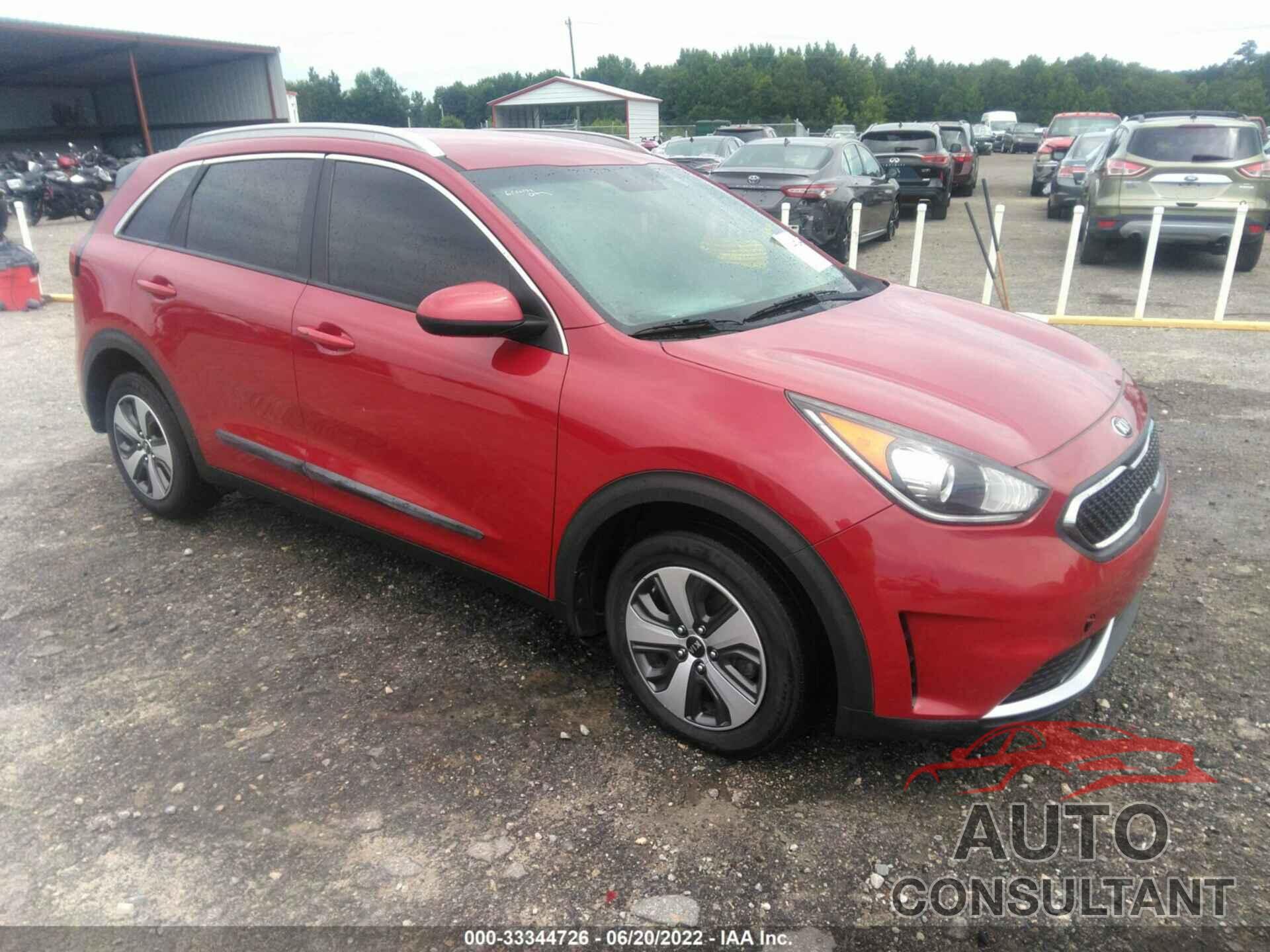 KIA NIRO 2017 - KNDCB3LC6H5063567