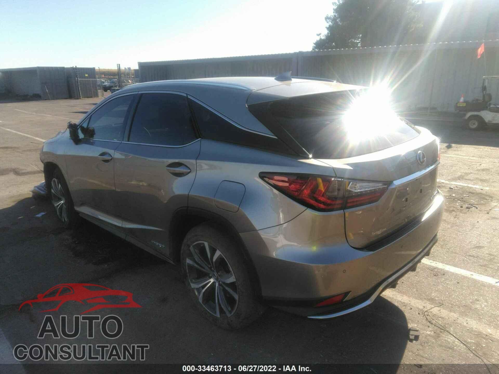 LEXUS RX 2022 - 2T2HGMDA2NC074246