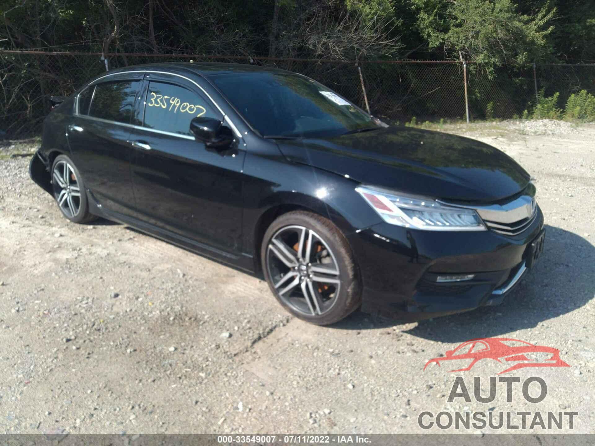 HONDA ACCORD SEDAN 2017 - 1HGCR3F92HA012829