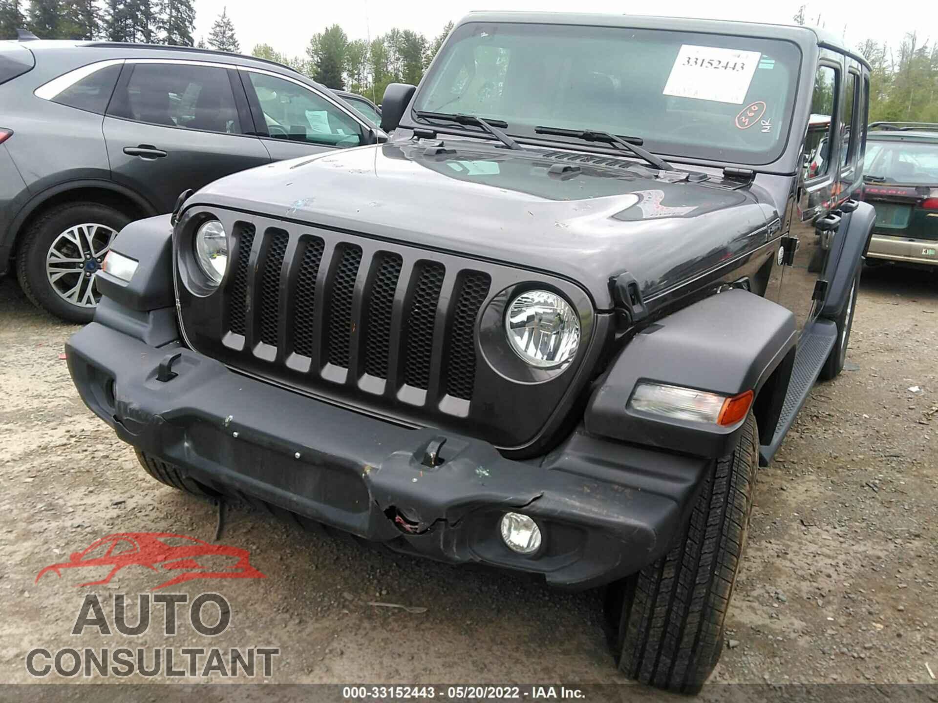 JEEP WRANGLER 2021 - 1C4HJXDN4MW655117