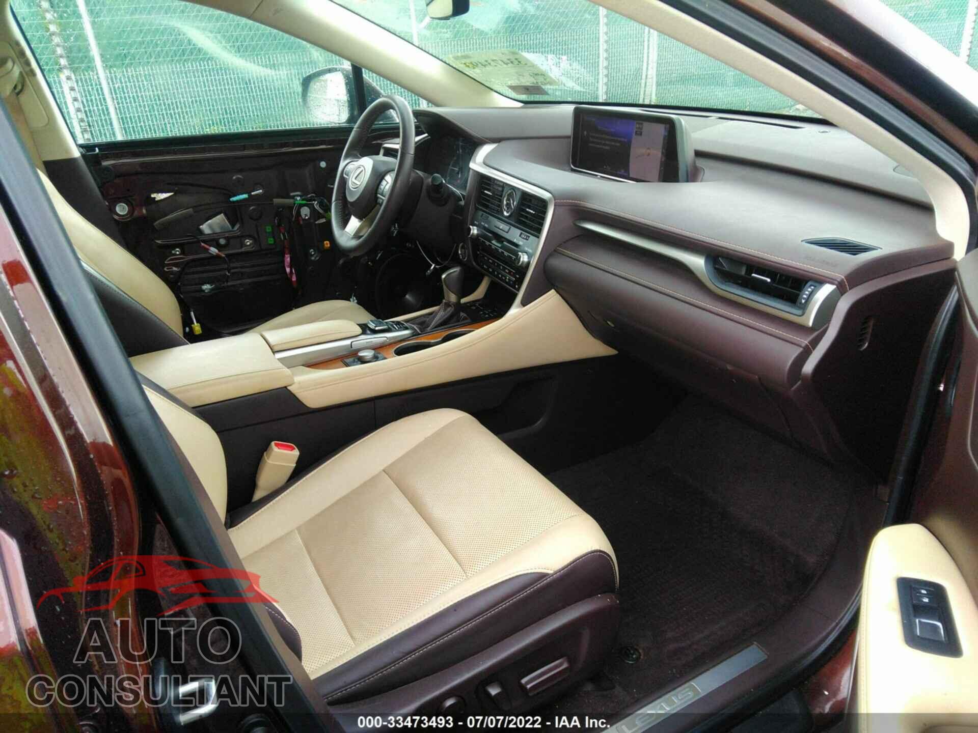LEXUS RX 2017 - 2T2BZMCA3HC090039