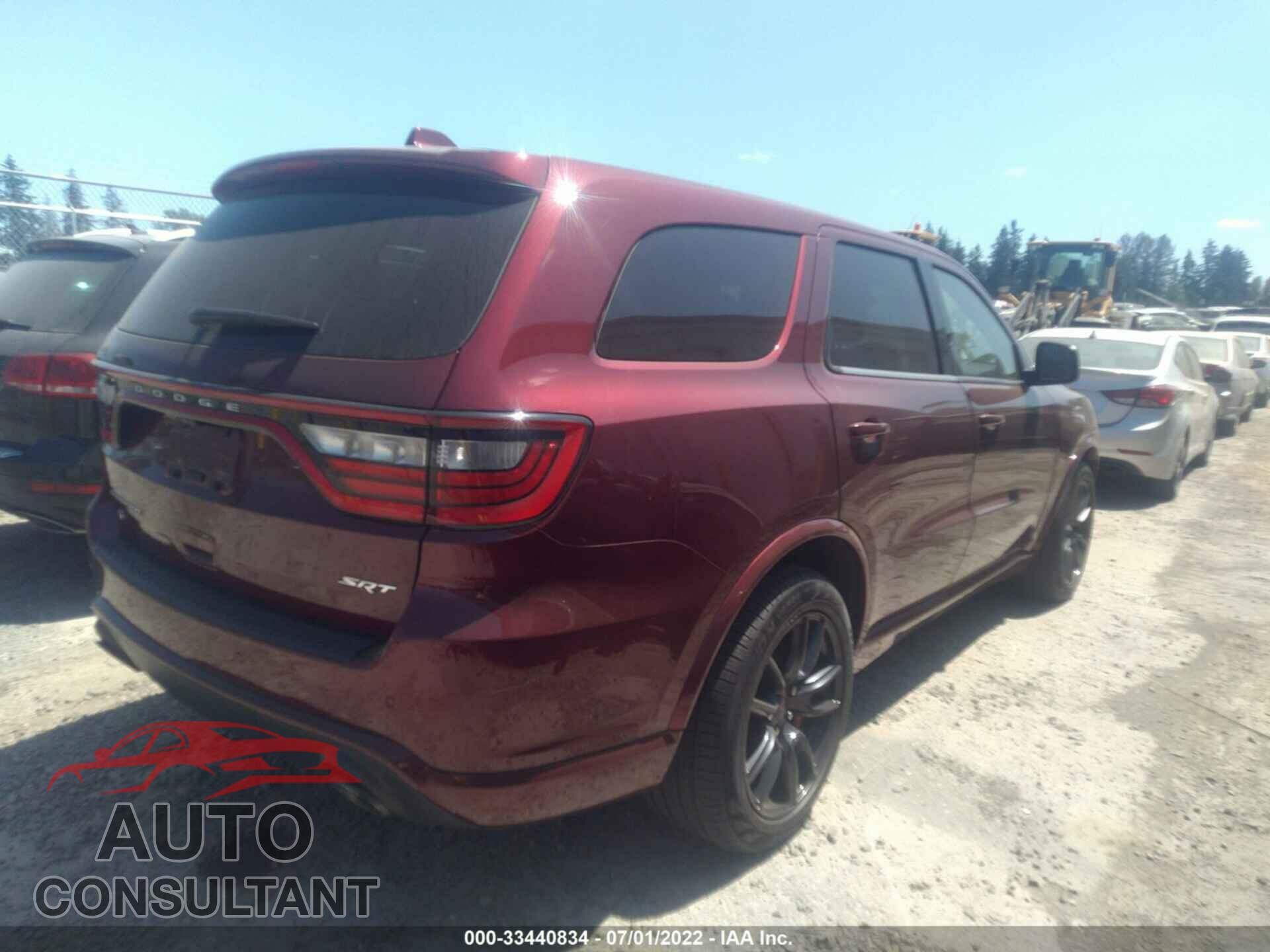 DODGE DURANGO 2018 - 1C4SDJGJ9JC218357